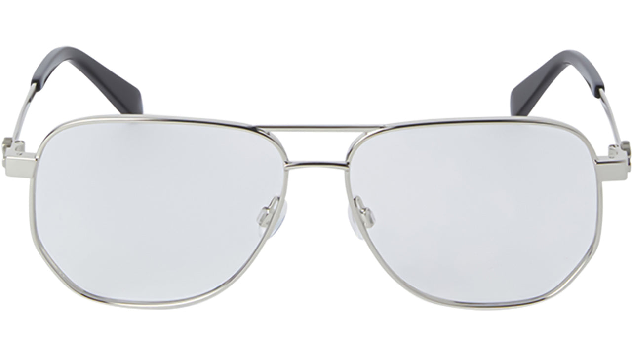 Style 8A Shiny Silver Metal