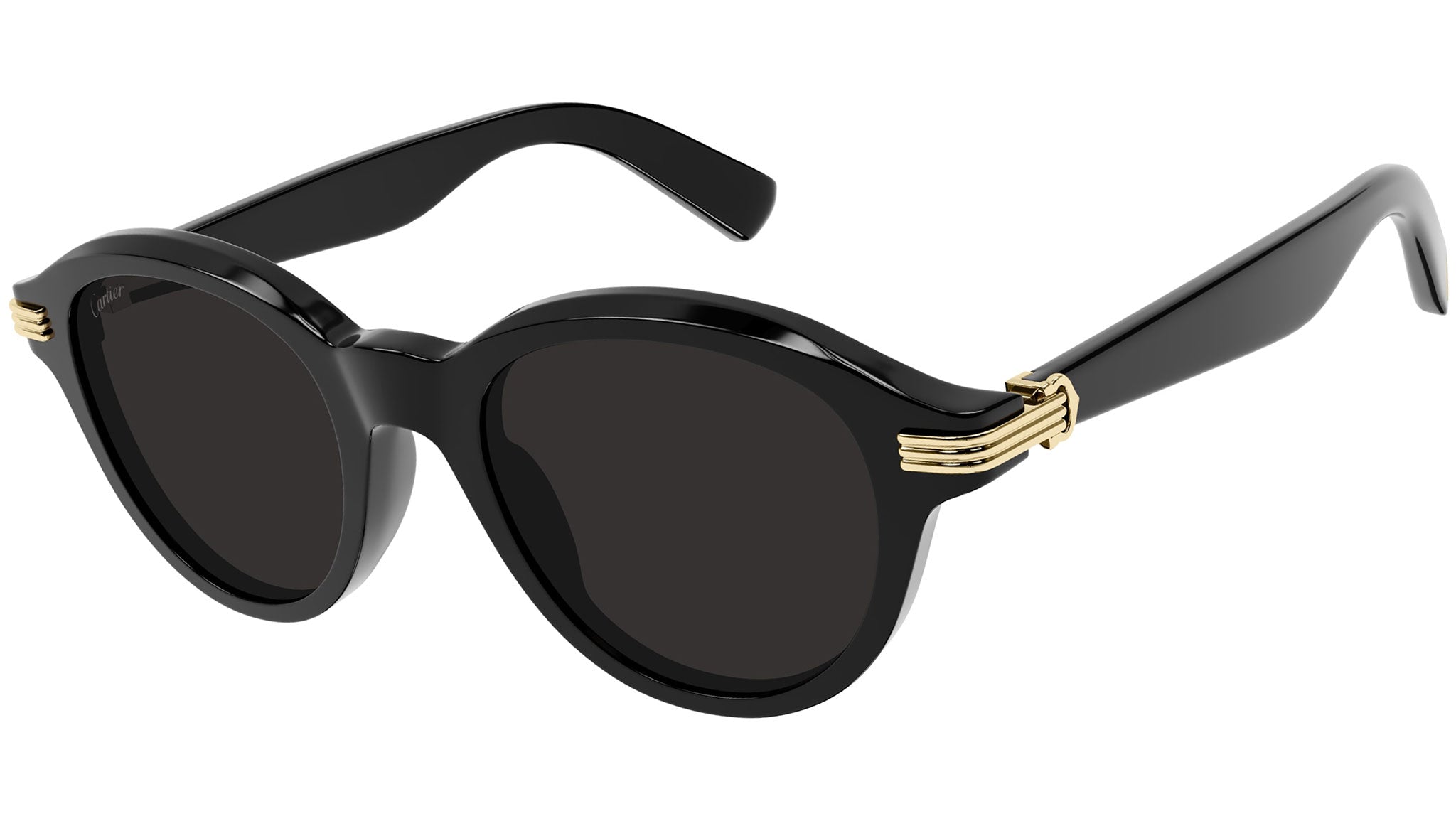 Vintage Cartier Sunglasses: Black CT0464S Sunglasses - Cartier Authorized Retailer  main image 2