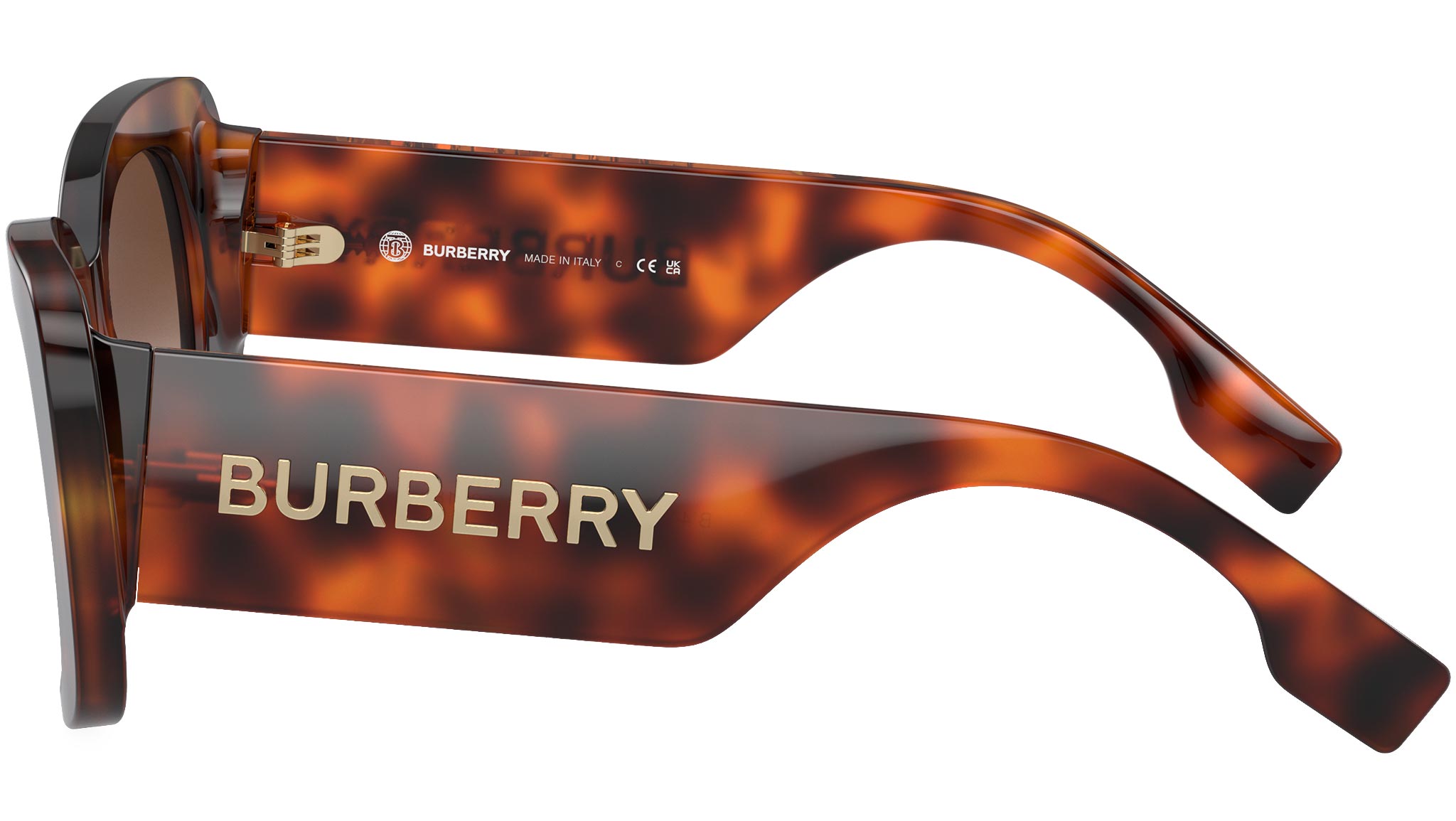 Original Burberry sunglasses limited edition new Icon Stripe Sunglasses in Black - Men | Burberry® Official main image 3
