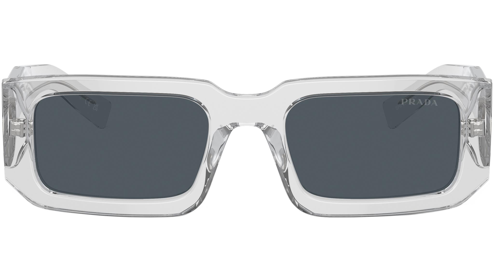 Prada PR 06YS Sunglasses 12R09T Grey - eye-oo.com