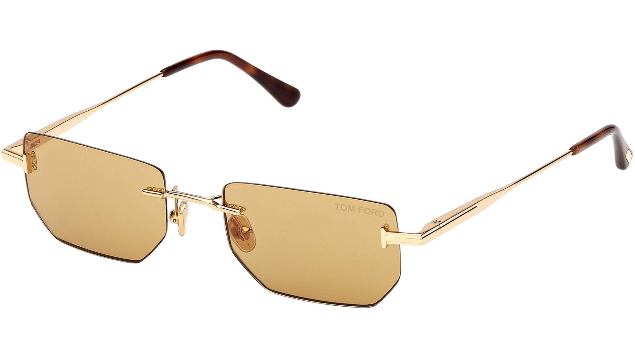 Tom Ford Ethan-02 Sunglasses FT1355 30E Shiny Deep Gold - eye-oo.com
