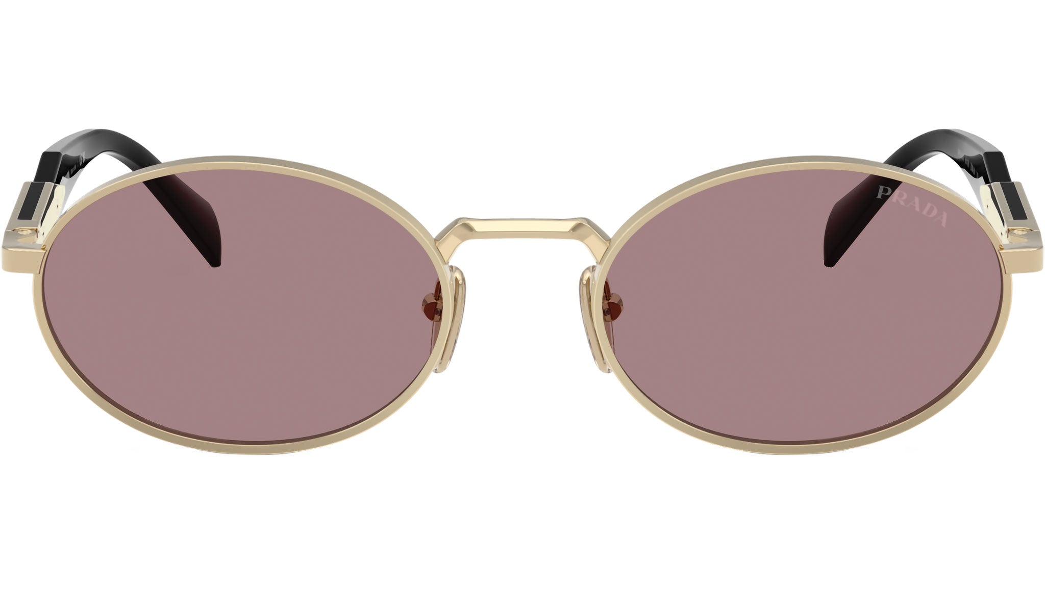PR 65ZS Prada Sunglasses ZVN20I Pale Gold - eye-oo.com