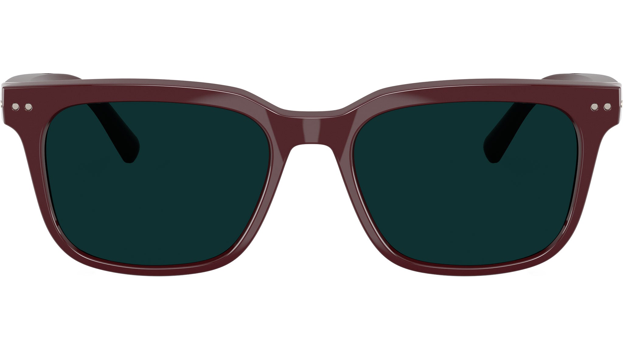 Nuance Audio Square 56 Hearing Glasses 05 Shiny Burgundy AW5004