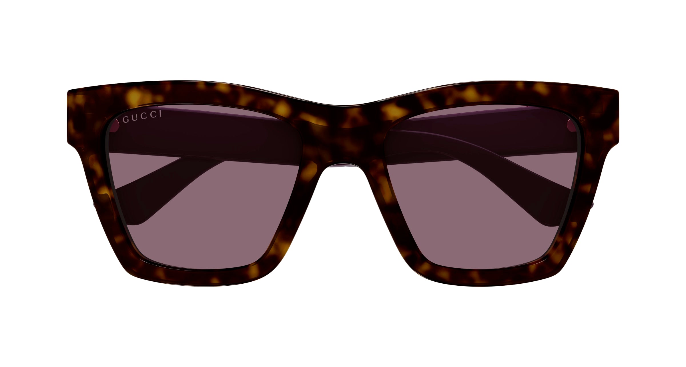 NWT Gucci GG1714S-007 Havana Violet 0mm Sunglasses Gucci NWT Gucci GG1714S-007 Sunglasses(GG1714S-007-FR) main image 3