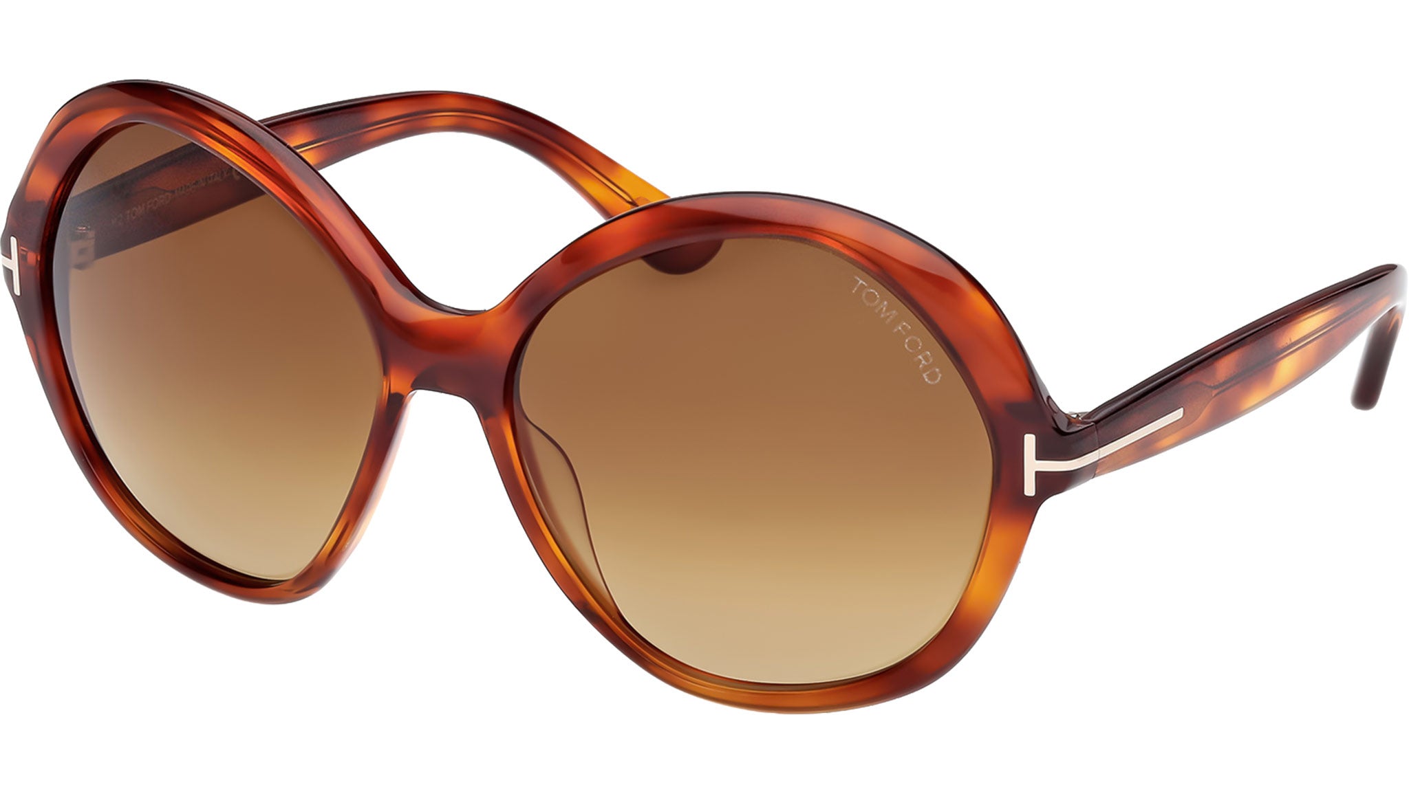 Tom Ford Annabelle-02 FT1282 Sunglasses 54F Red Havana - eye  display picture 1