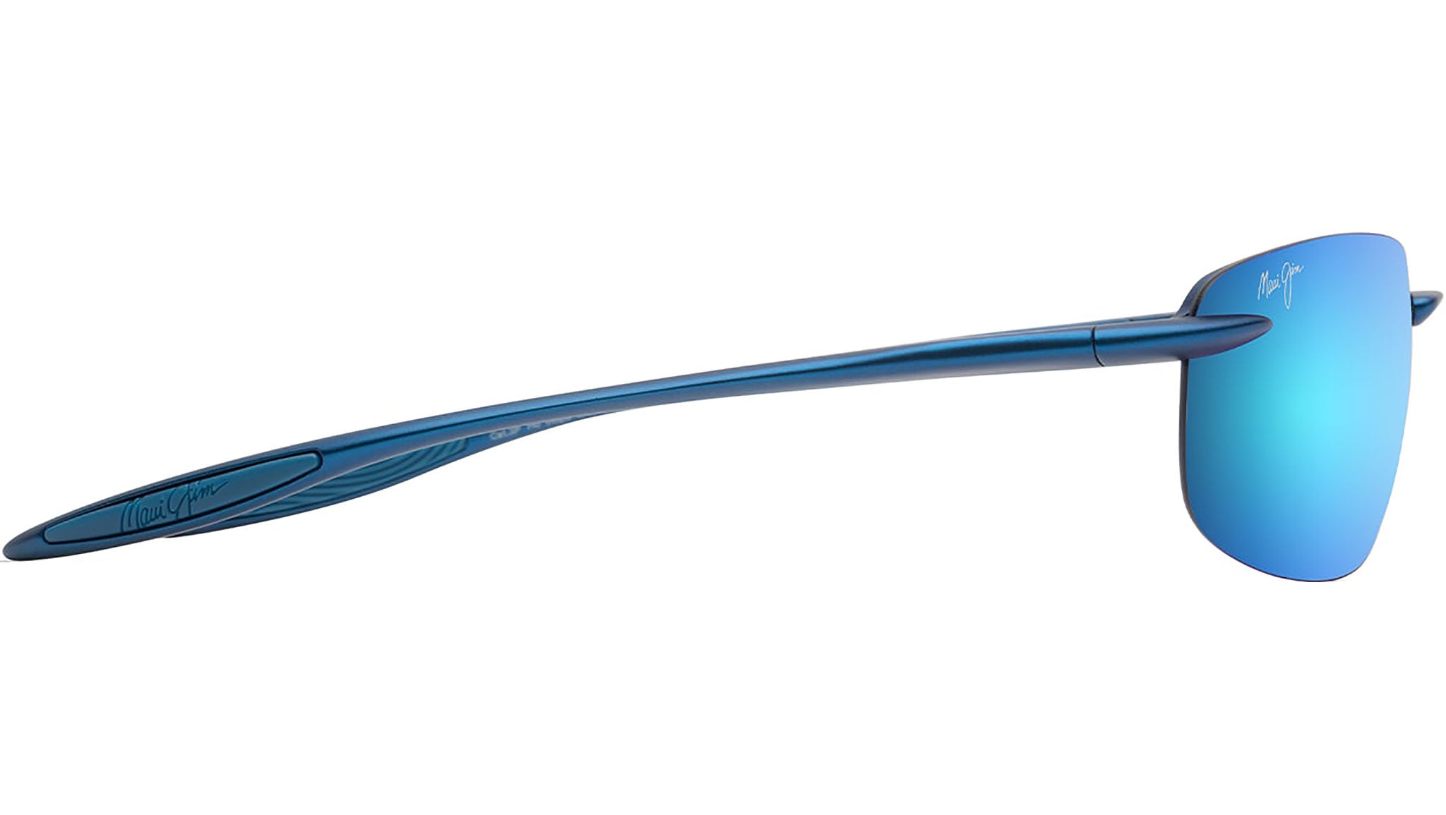 Maui Jim Hookipa Ultra B676 03 Sunglasses Metal Matte Blue