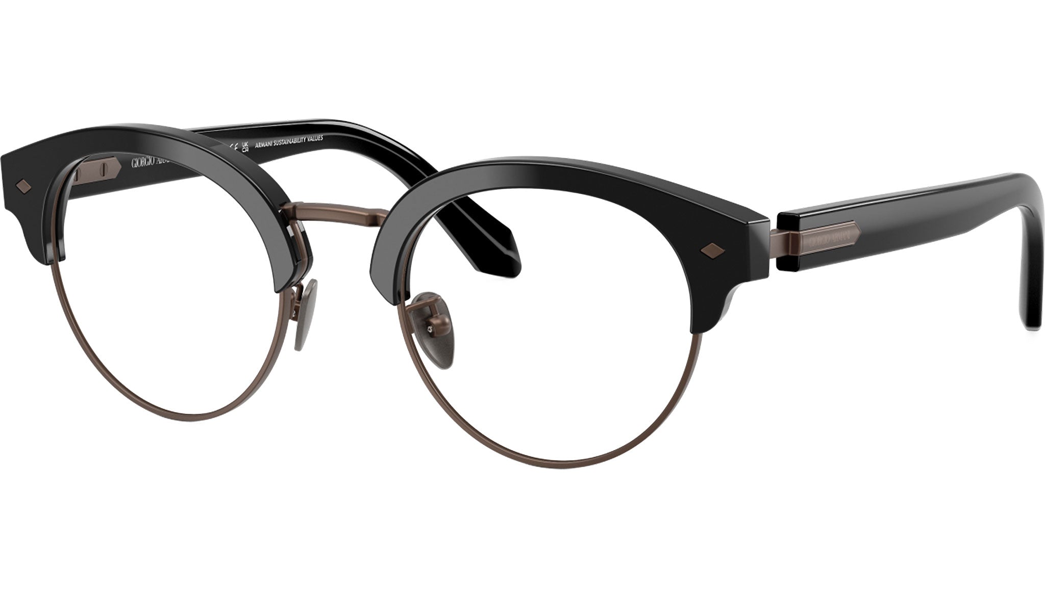 Armani AR 7283 Glasses 5875 Black - eye-oo.com