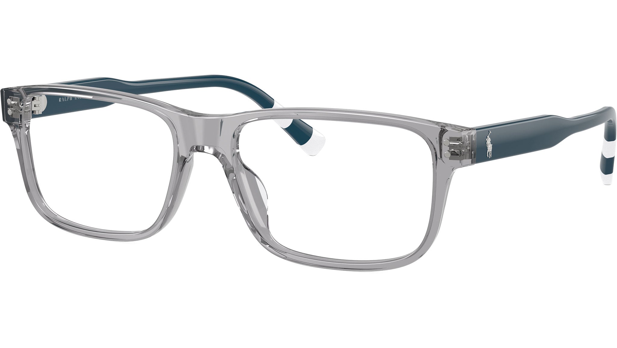 Polo PH2302U Glasses 6317 Shiny Transparent Grey - eye-oo.com