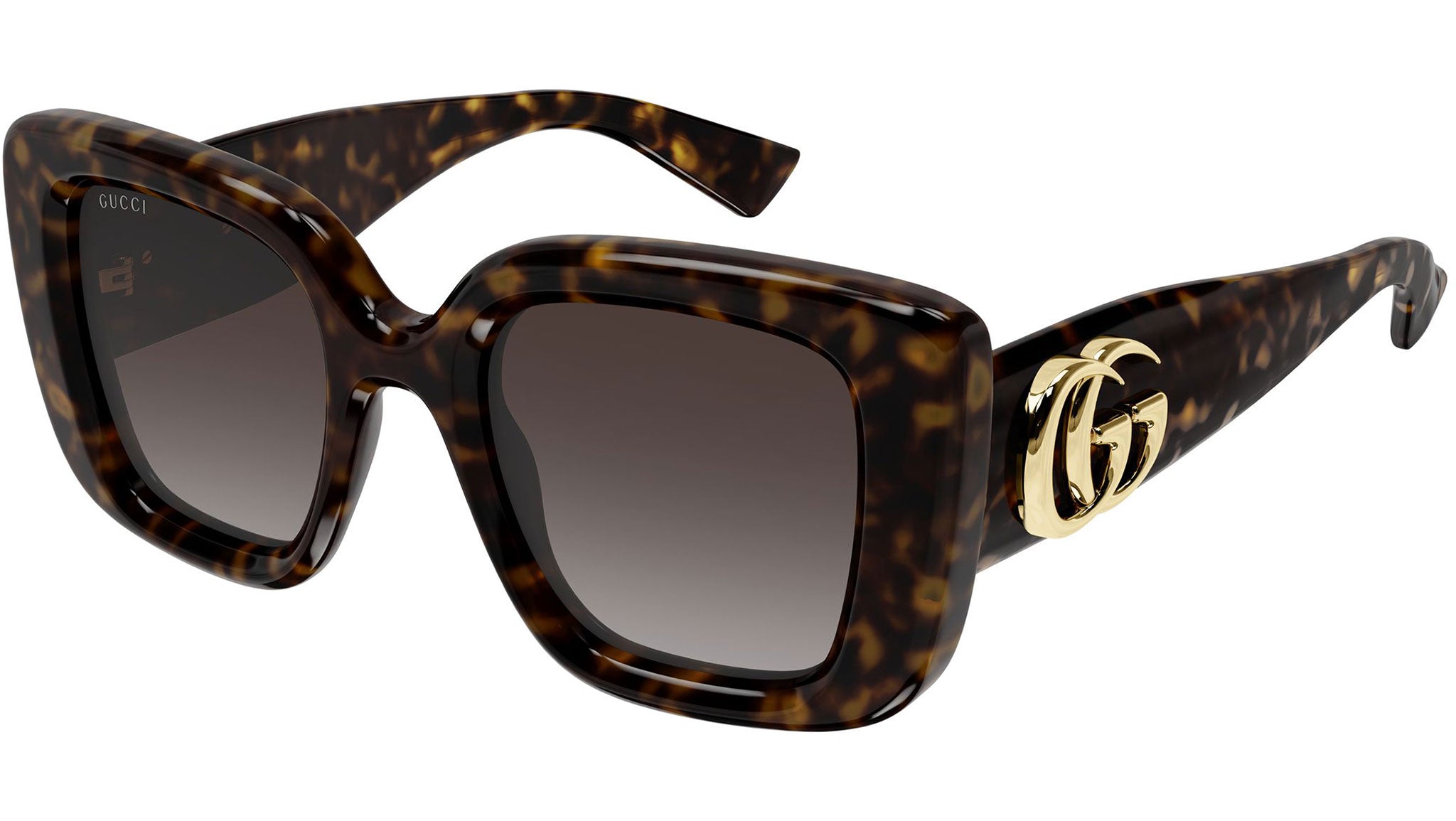 Gucci GG1975S 003 Havana Butterfly Sunglasses - eye-oo.com