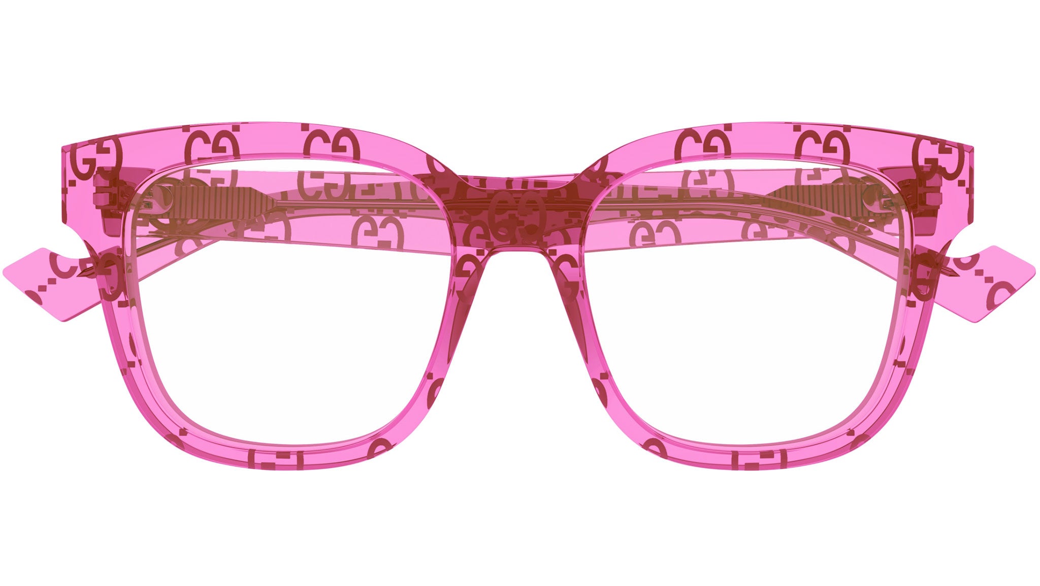 Gucci Eyeglasses GG0958O 011 Crystal Pink - eye-oo.com