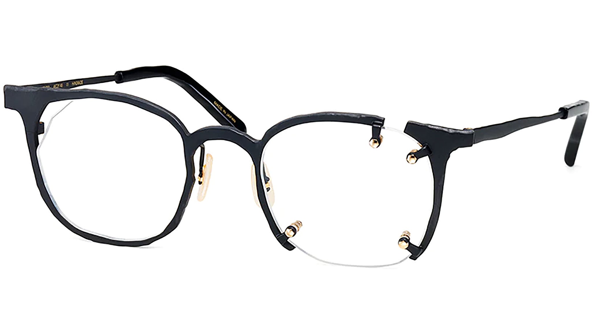 Masahiro Maruyama MM-0061 Eyeglasses 1 Black - eye-oo.com