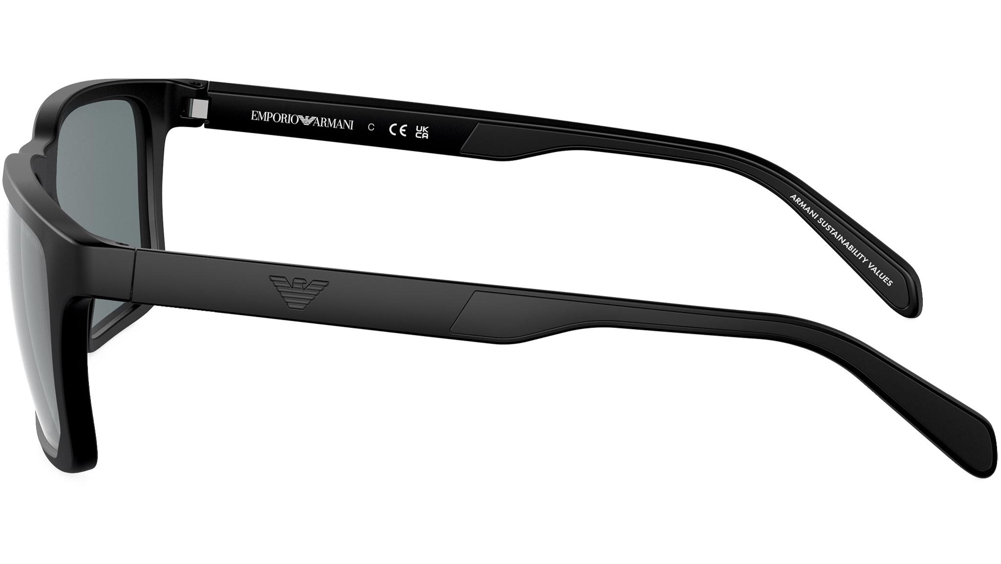 armani goggles for mens Emporio Armani Sunglasses Black