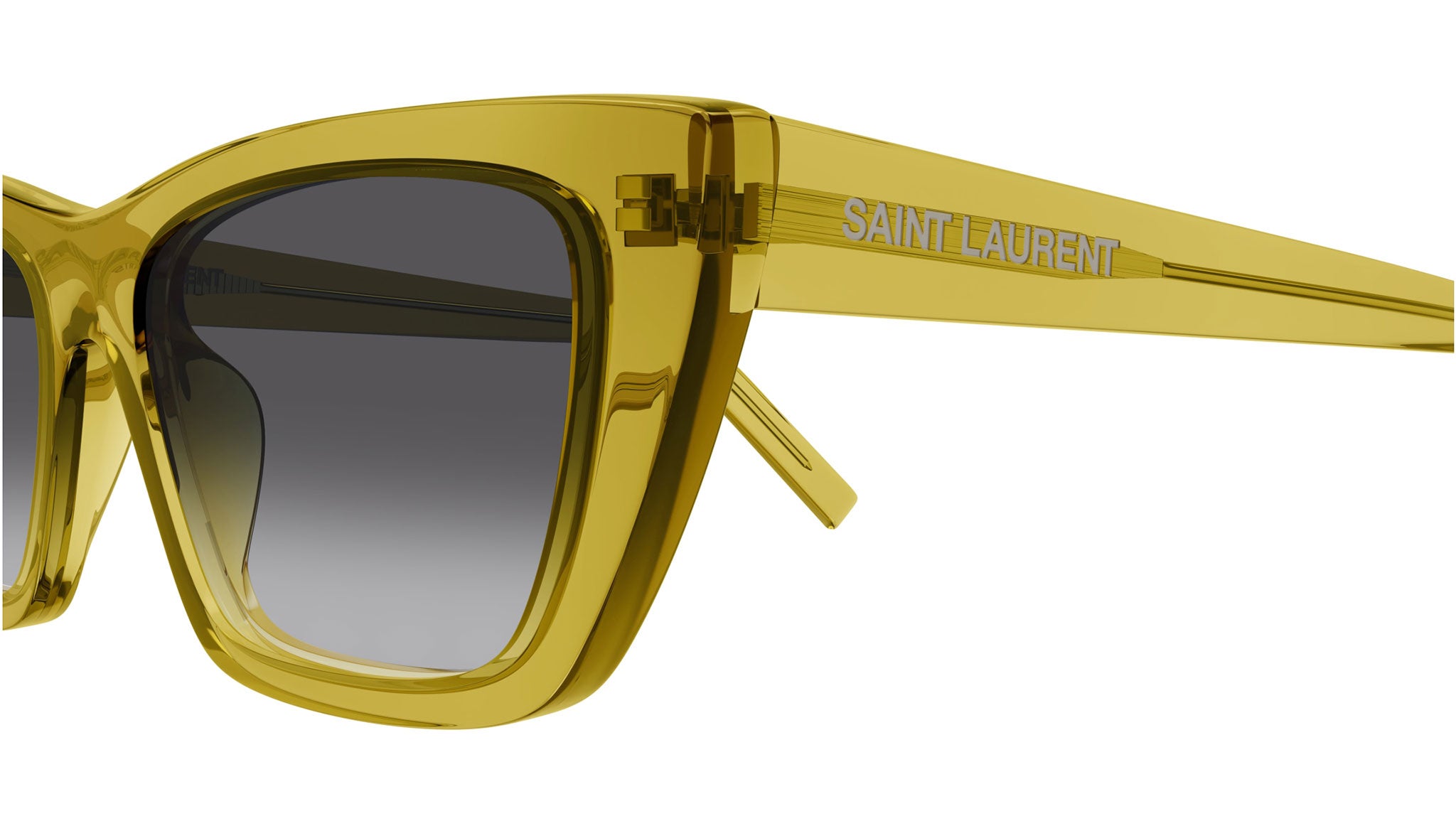 Saint Laurent SL 276 MICA 062 Cat Eye Sunglasses Yellow - eye-oo.com