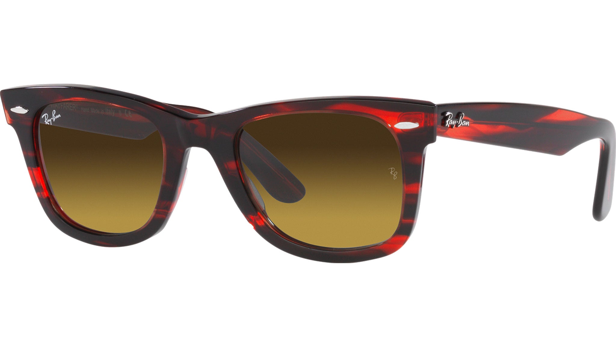 どっとくんページ Ray-Ban Wayfarer RB2140 136285 Red Sunglasses - eye-oo.com