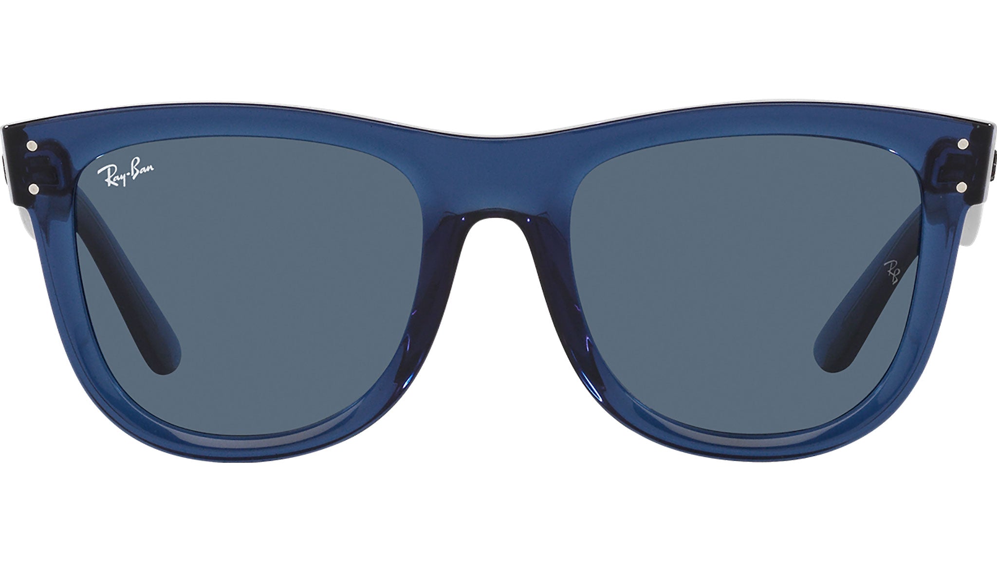 Ray-Ban Wayfarer Reverse RBR0502S 67083A Navy Sunglasses - eye-oo.com