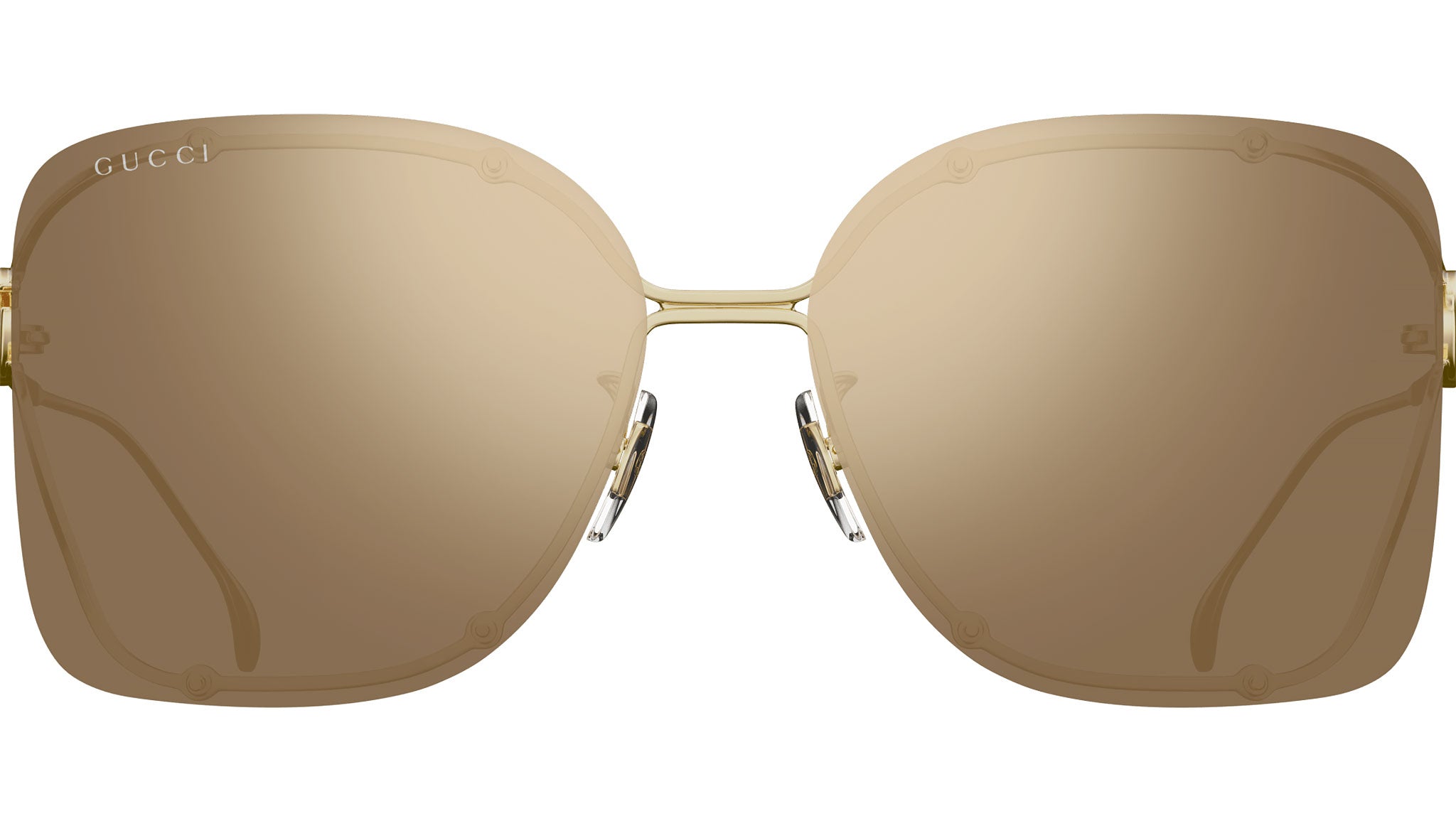 Gucci Sunglasses GG1713SA 003 Shiny Endura Gold - eye-oo.com