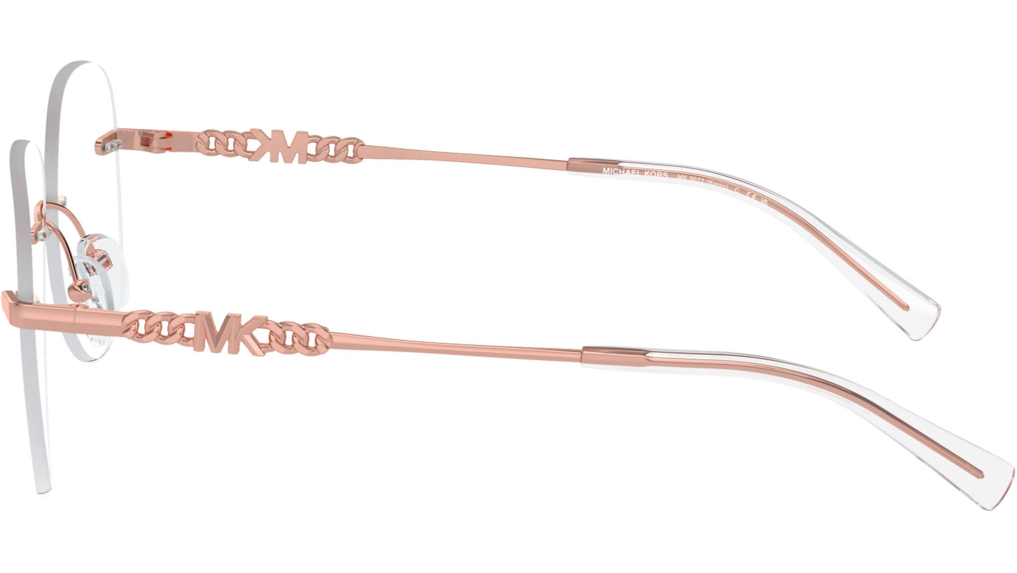 Michael Kors Kyoto MK3077 Optical Frame 1108 Rose Gold - eye  display picture 3