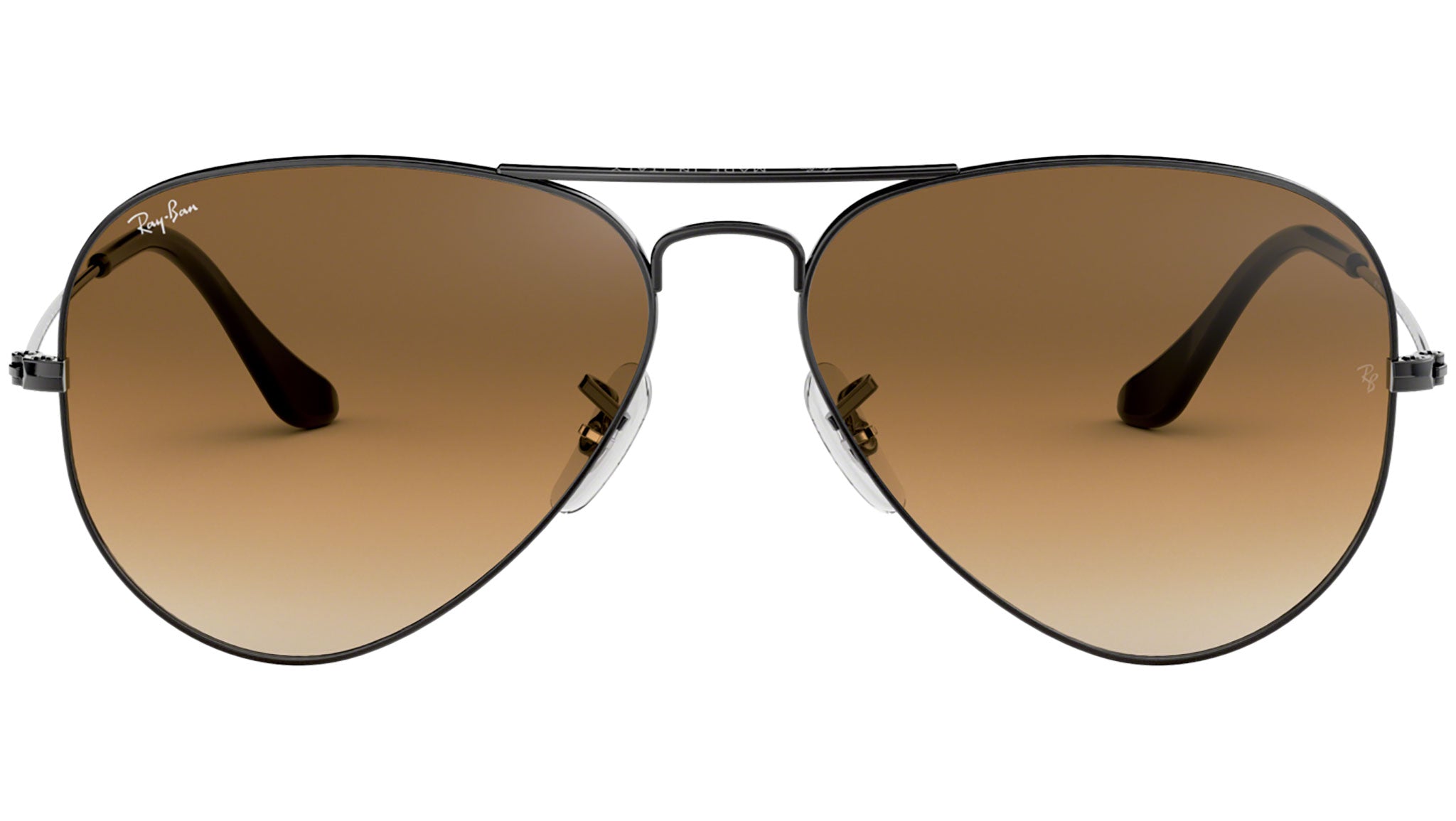 RayBan Aviator Gradient Brown RB3025 Amazon.com: Ray-Ban RB3025 Aviator Large Metal Gradient  main image 3