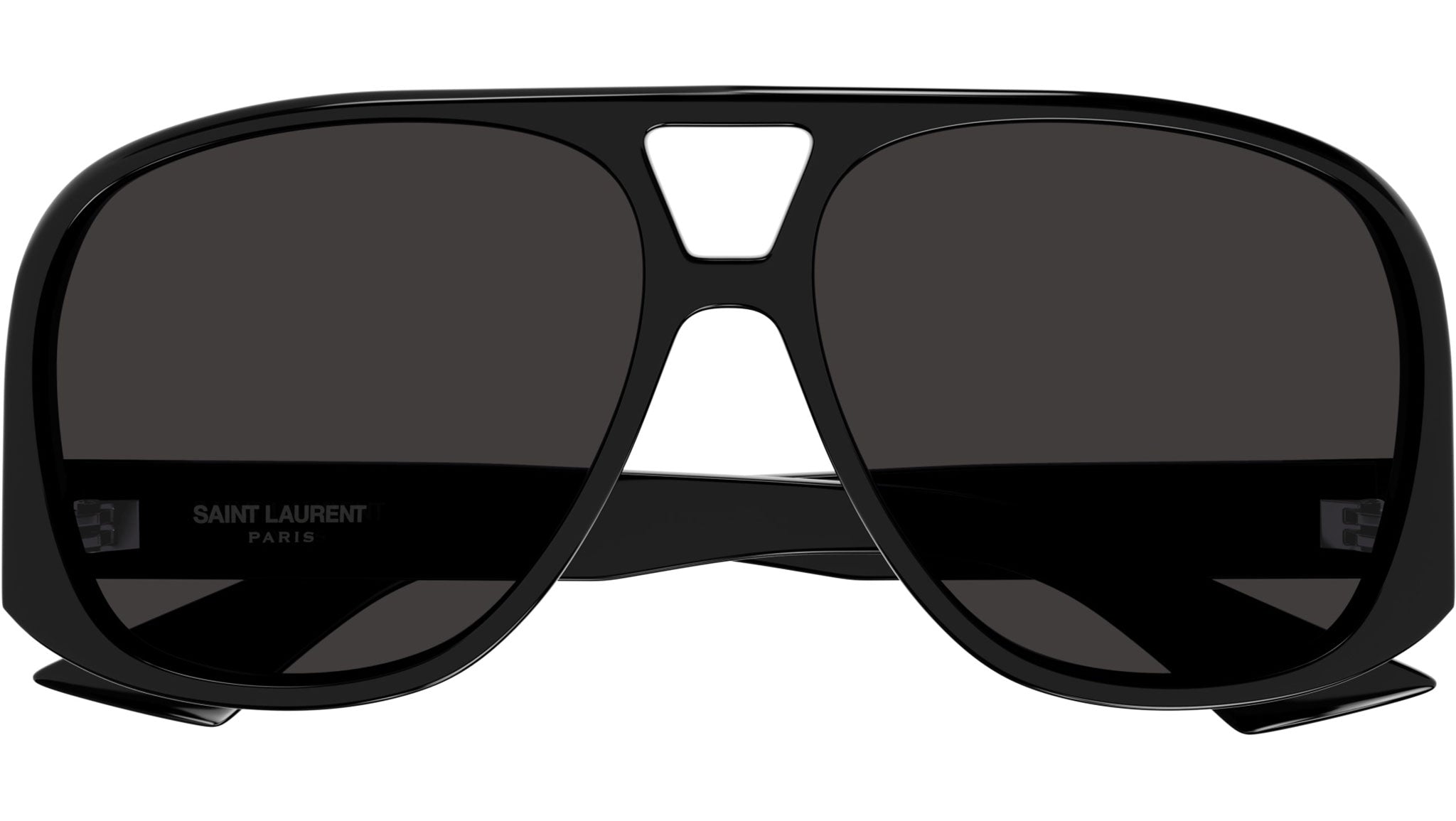 SL 652 SOLACE Saint Laurent Sunglasses 001 Shiny Black - eye-oo.com