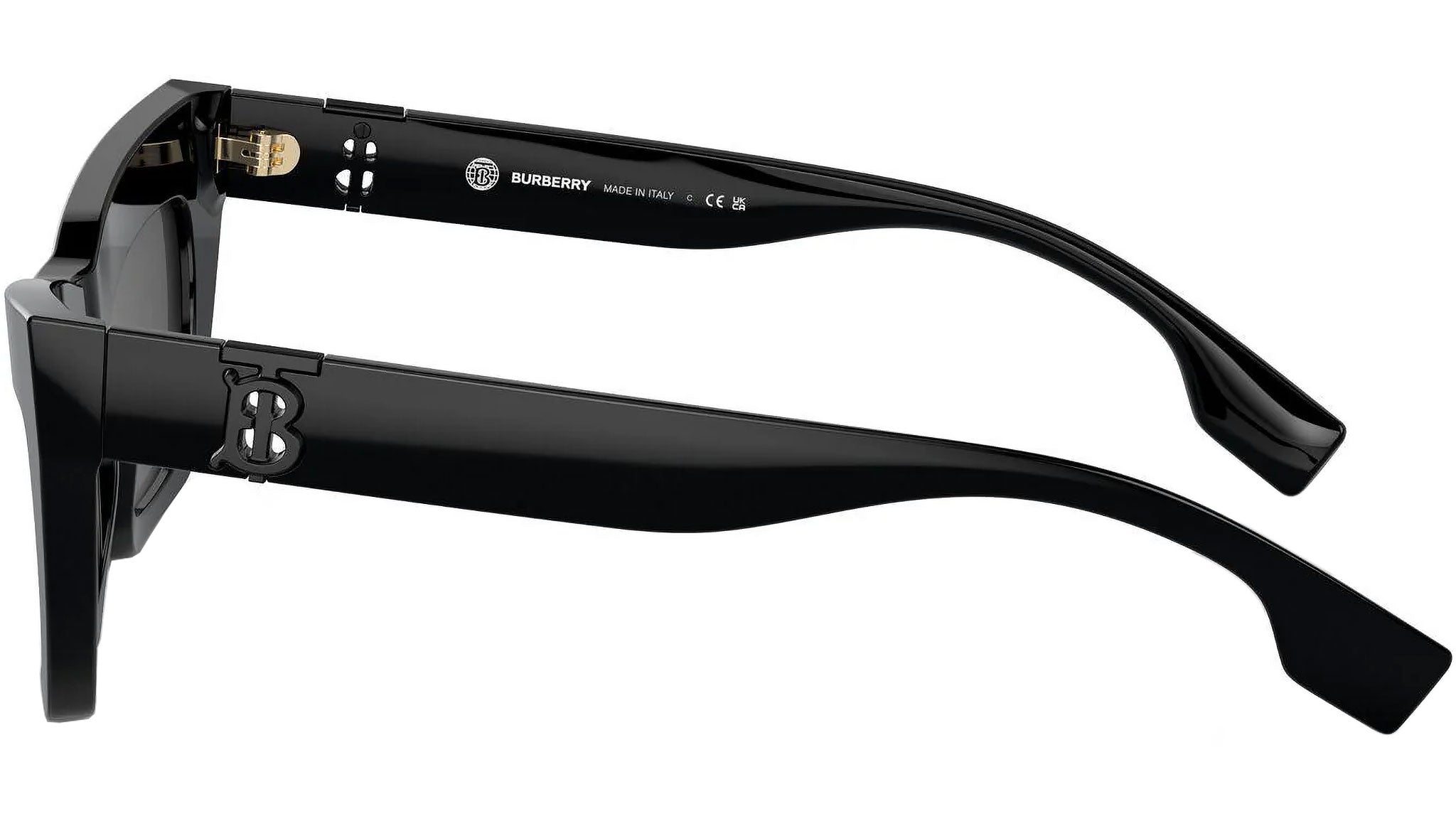 Burberry 0BE4405 Sunglasses 409387 Black - eye-oo.com