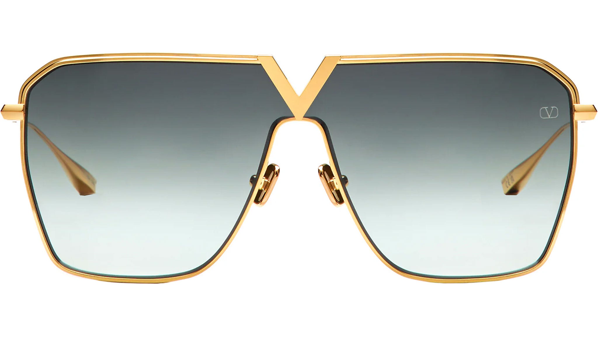 Valentino VLS-137C Sunglasses GLD 18K Gold - eye-oo.com