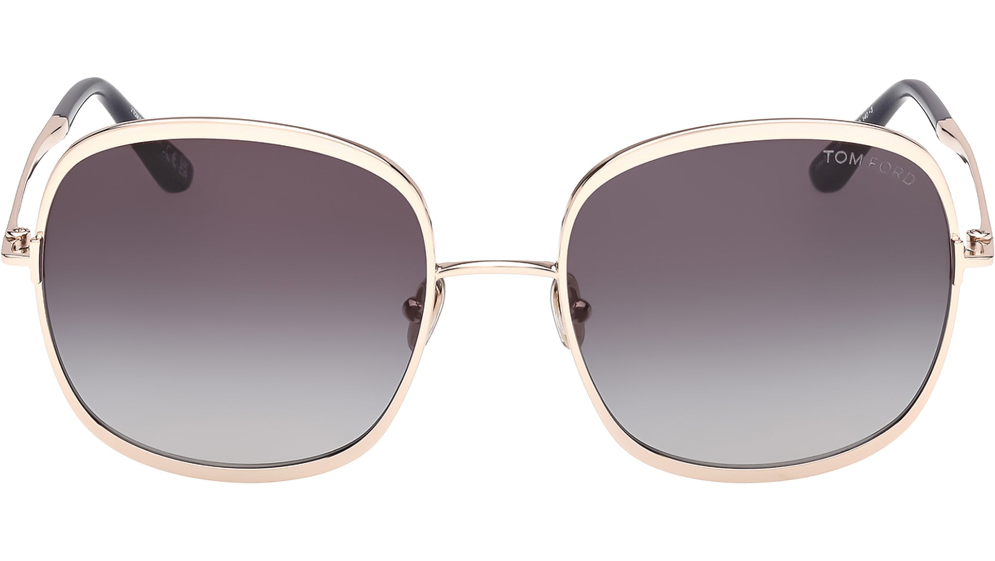 Tom Ford Sofia-02 Sunglasses FT1320 28W Shiny Rose Gold 