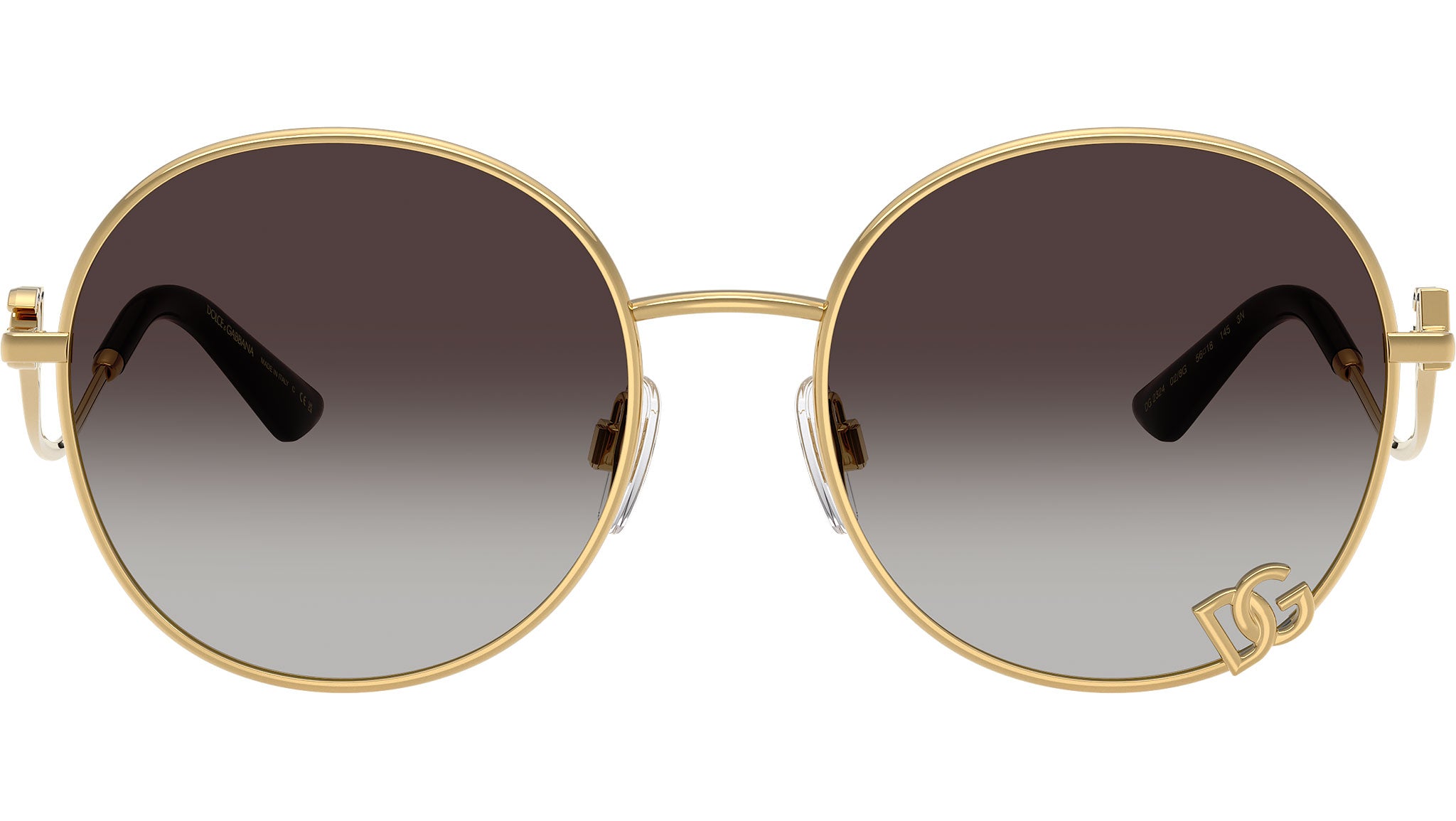 Dolce & Gabbana DG 2324 Sunglasses 02/8G Gold - eye-oo.com