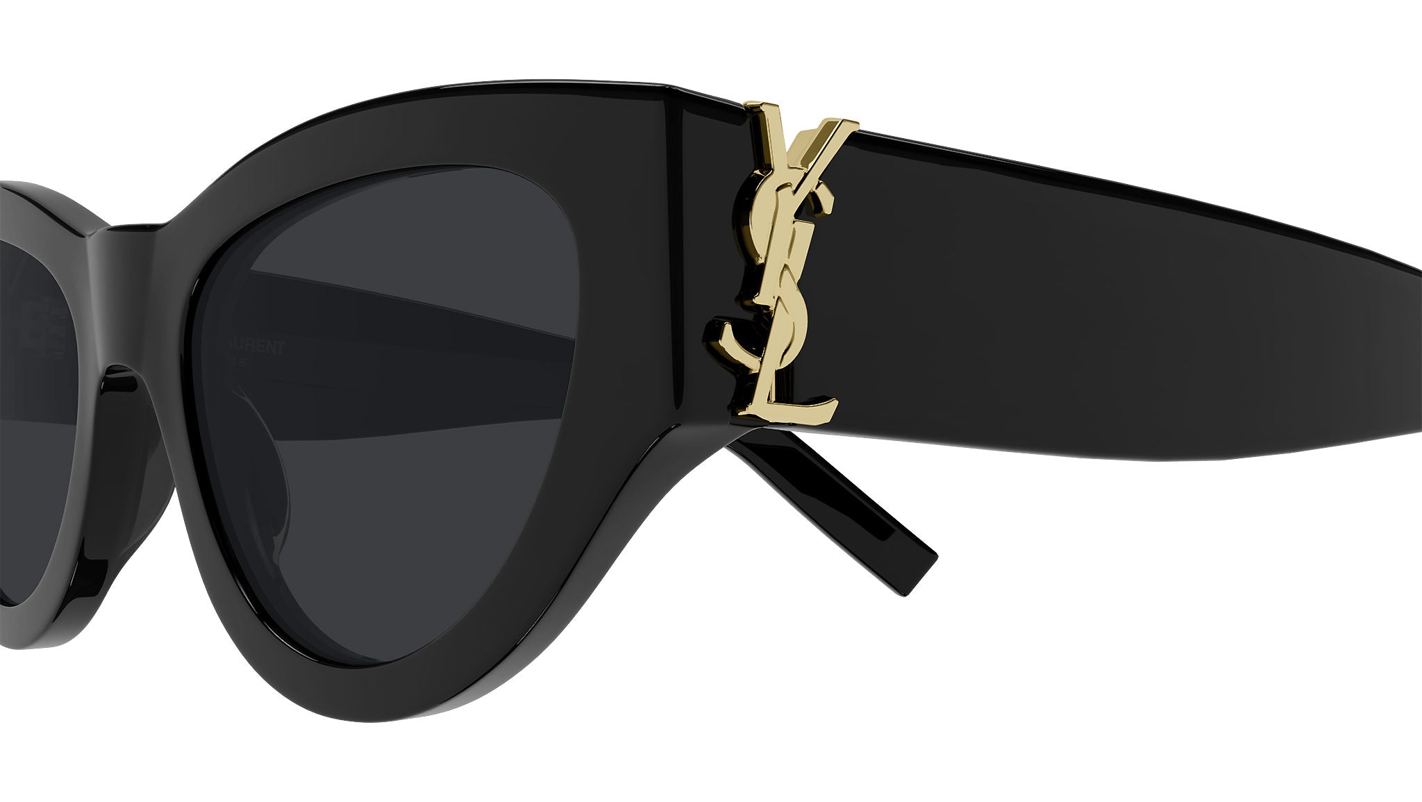 Saint Laurent SL M94 001 Shiny Black Sunglasses - eye-oo.com