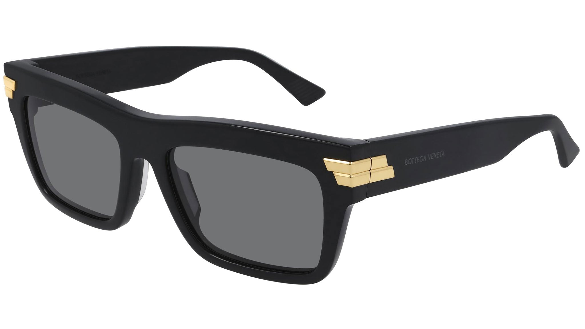 【定価5万】BOTTEGA VENETA サングラス Bottega Veneta BV1058S 001 Shiny Black Sunglasses - eye-oo.com