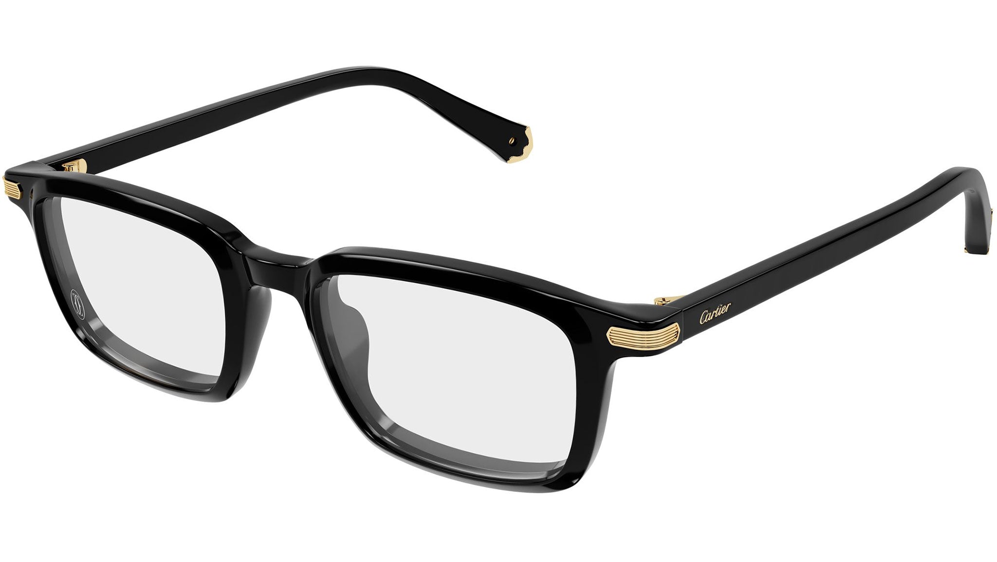 Cartier Première CT0586O Eyeglasses Black Black - eye-oo.com