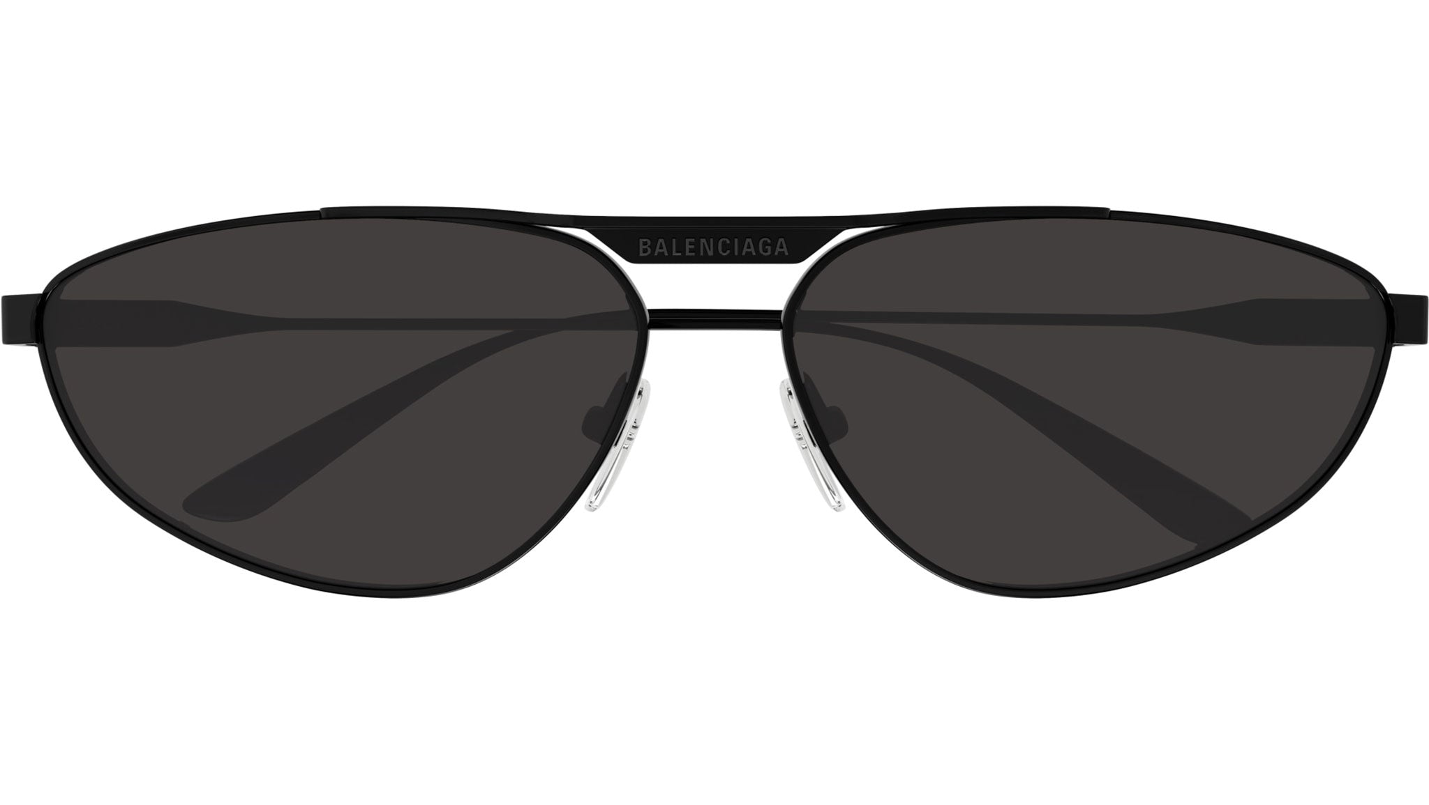 BB0417S Balenciaga Pilot Sunglasses 001 Black - eye-oo.com