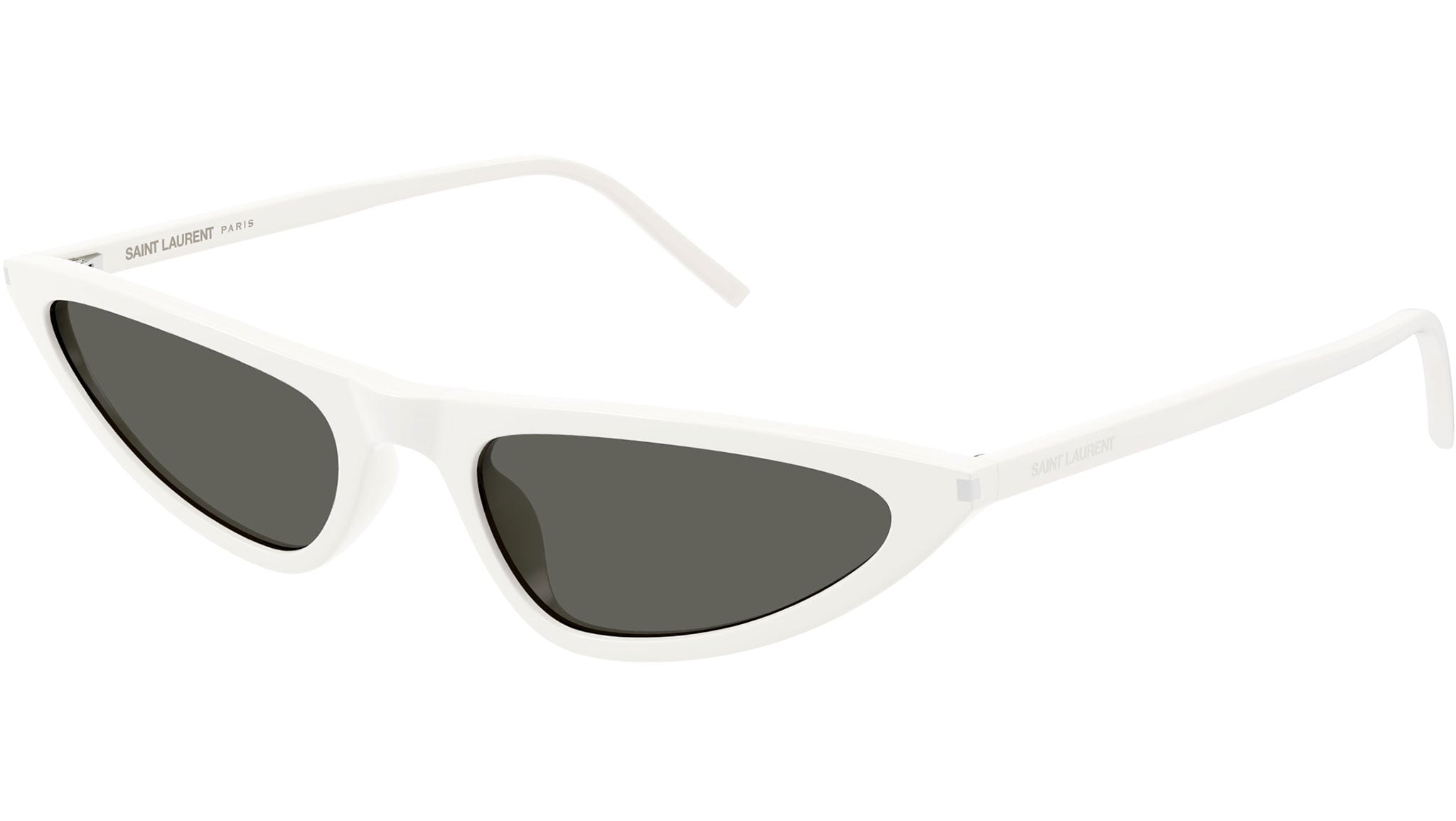 saint laurent lily sunglasses white SL 703 Saint Laurent Sunglasses 003 Shiny White