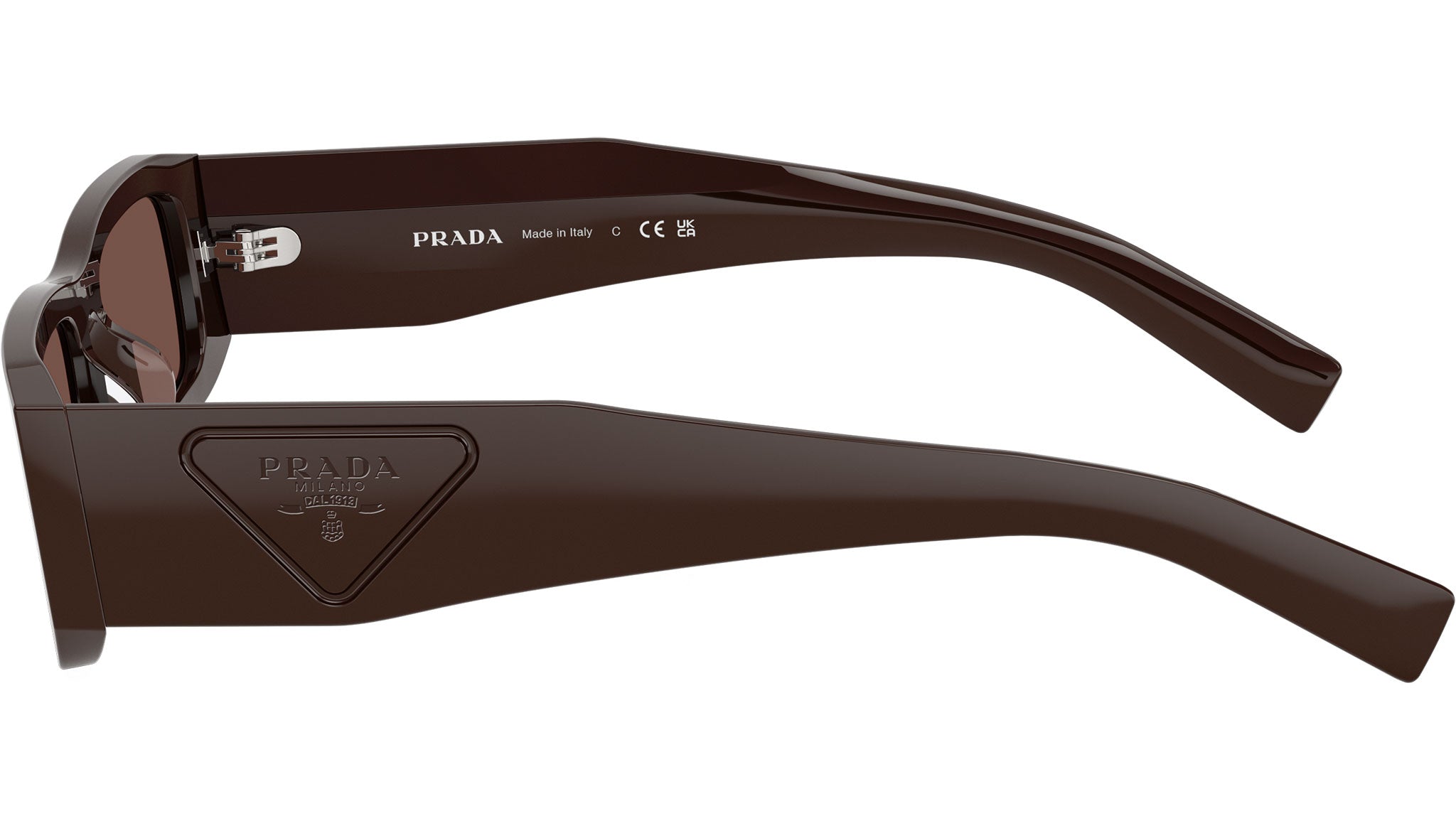PR D09SD Prada Sunglasses 27I90W Cigar - eye-oo.com