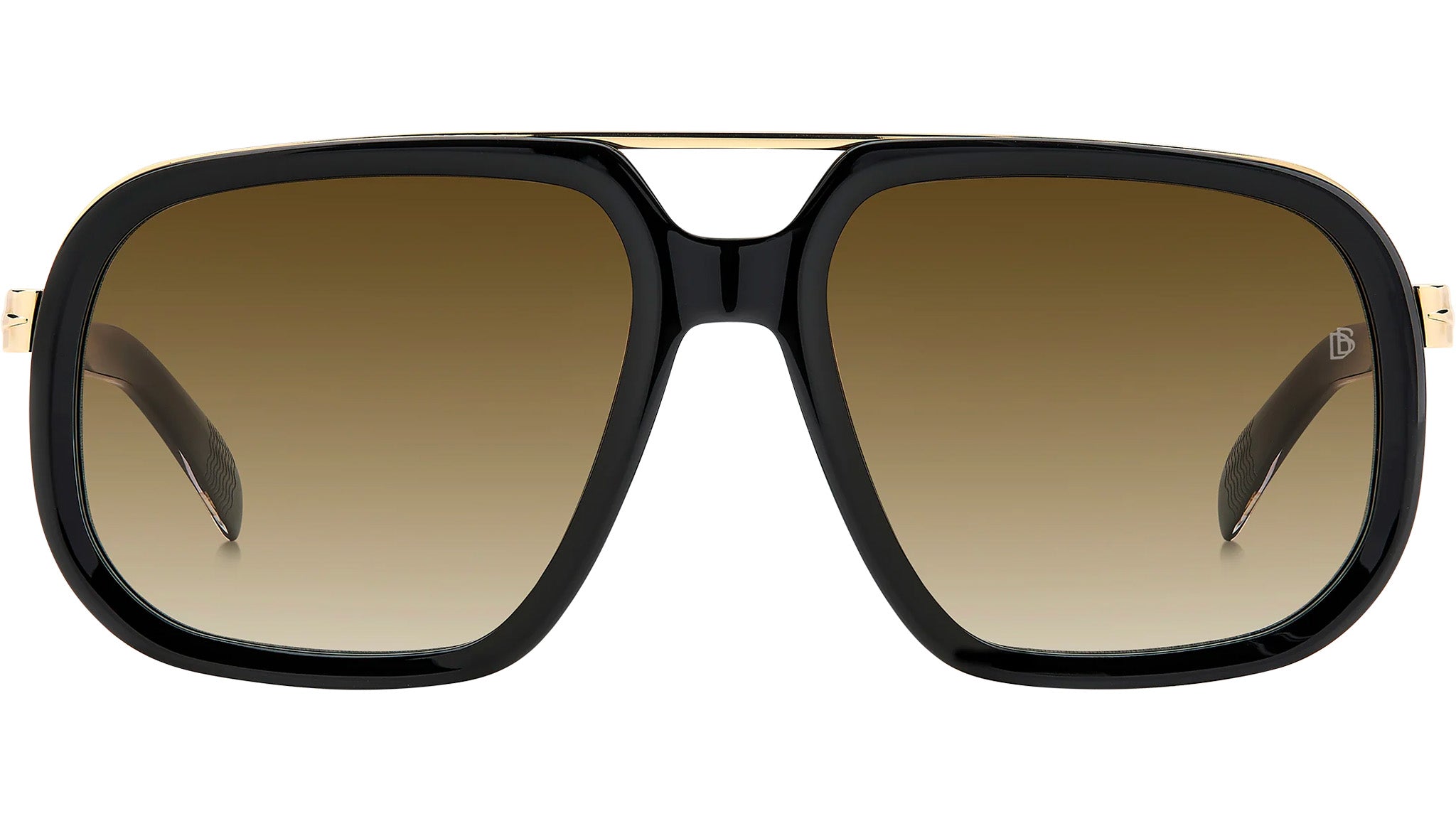 David Beckham Sunglasses DB 7101/S 2M2 Black Gold