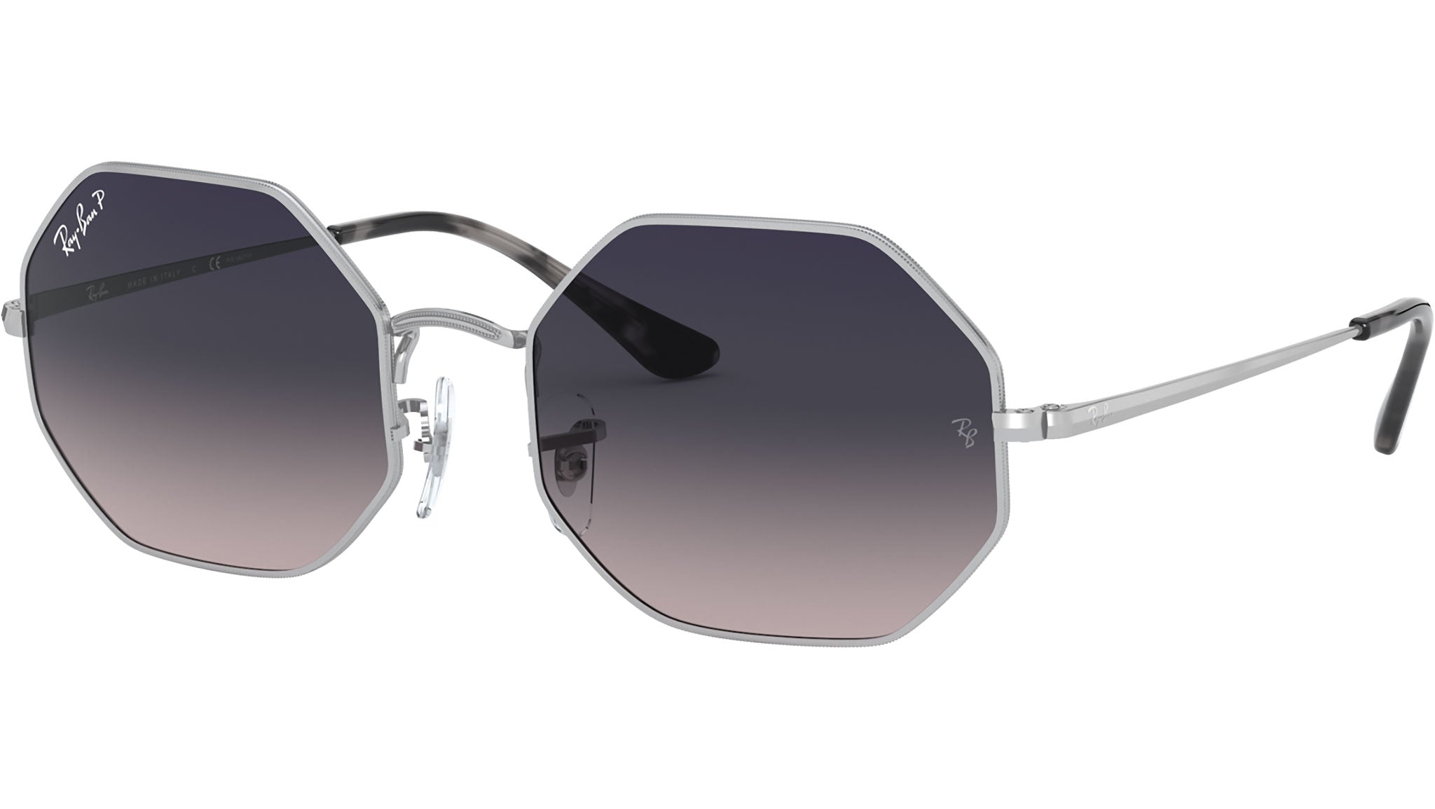 Ray-Ban Octagon RB1972 914978 Silver Sunglasses