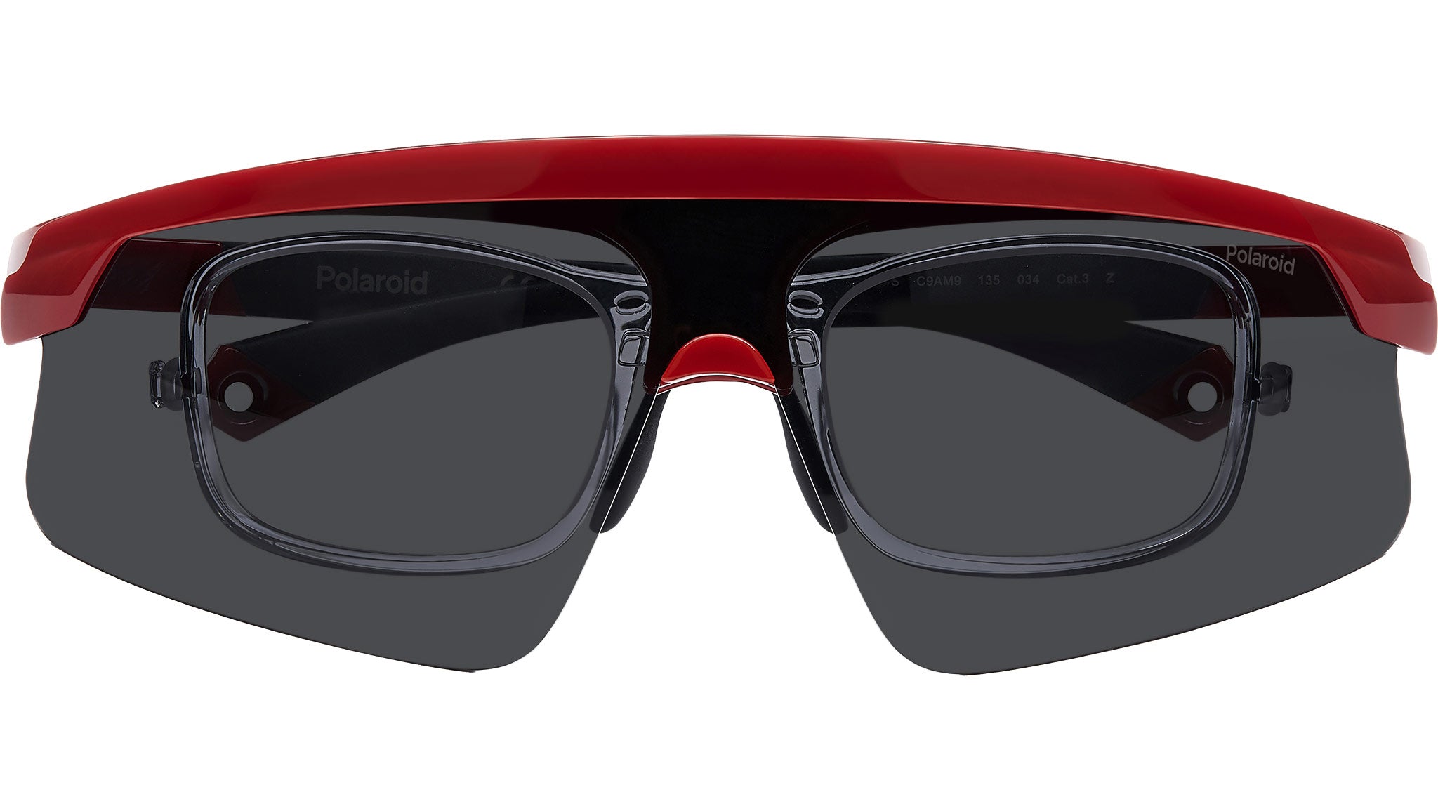 Polaroid Dark Red Sunglasses with Case PLD 8061/S – Polaroid Eyewear EU main image 4