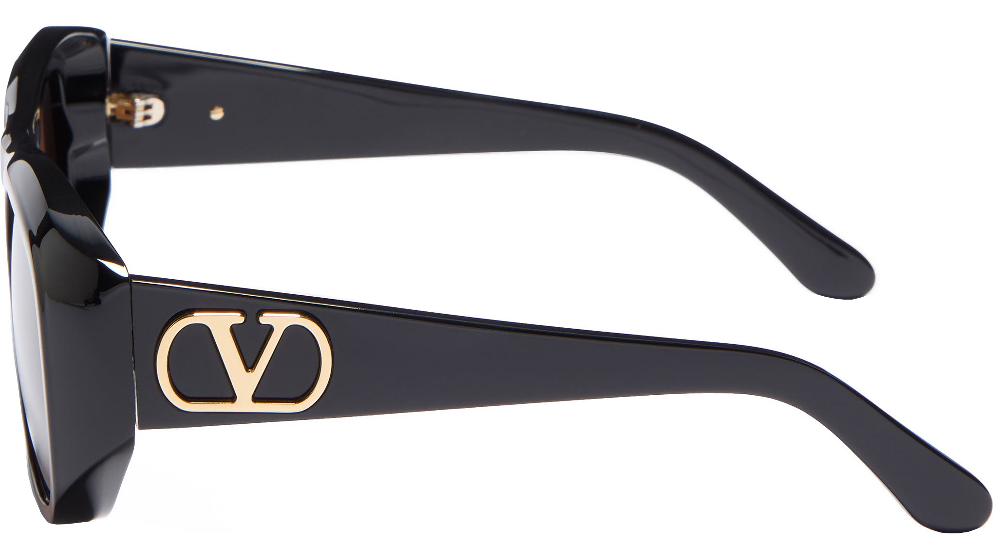 Valentino VLS-179A Sunglasses BLK-GLD Black - eye-oo.com