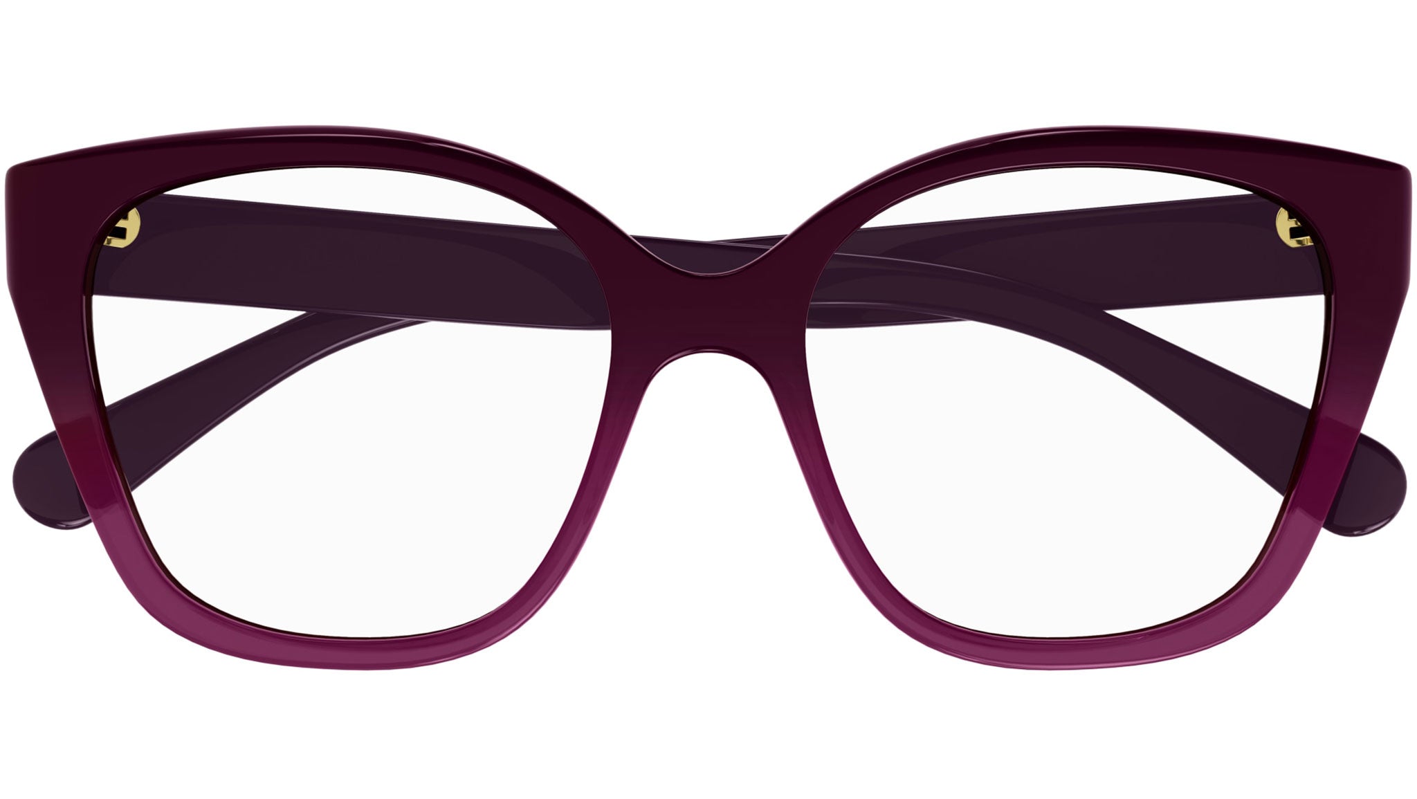Chloé CH0241O 003 Eyeglasses Shiny Burgundy - eye-oo.com display picture 3