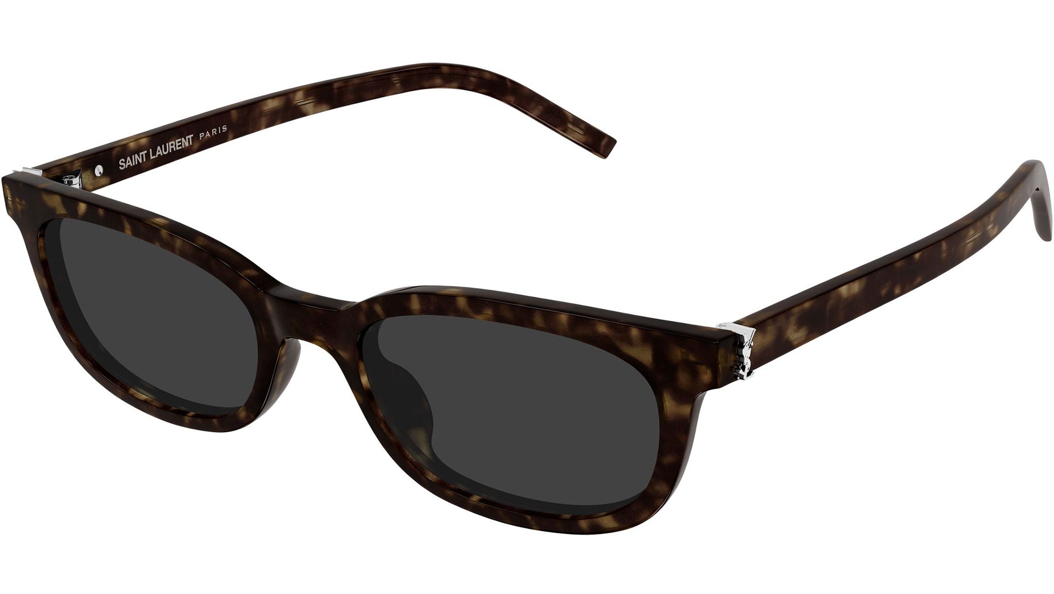 Saint Laurent Brown Tortoiseshell Havana Grey Lens Sunglasses BNWOT Unisex Paris Saint Laurent SL M160 Sunglasses 002 Havana Grey - eye-oo.com main image 3
