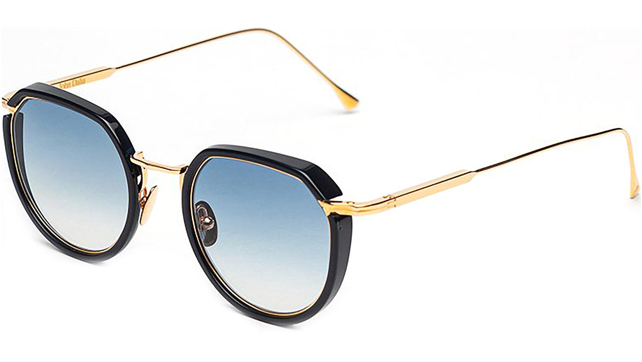 Janis C134 navy blue and rose gold