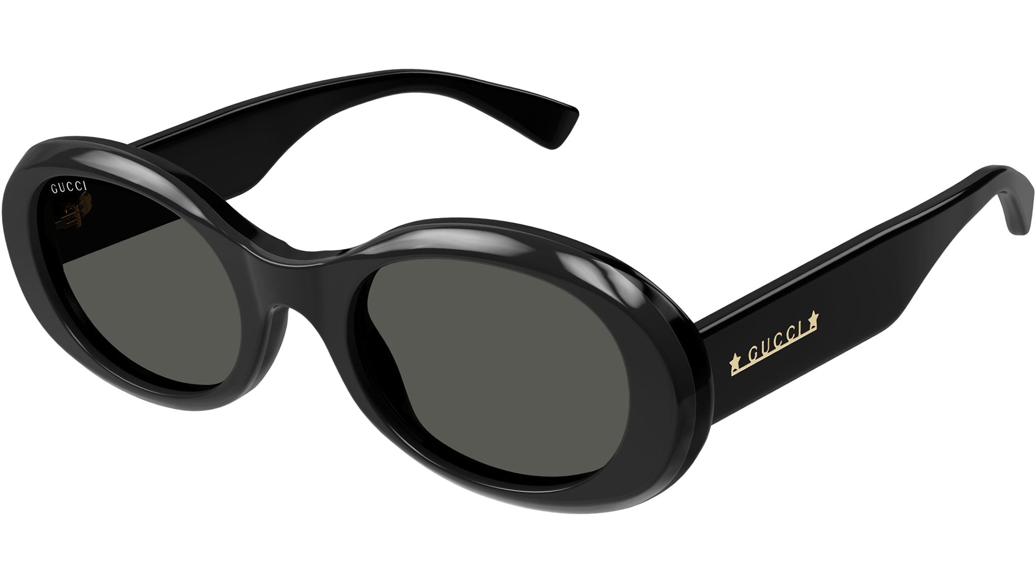 Gucci GG1587S 001 Sunglasses Shiny Black - eye-oo.com display picture 3