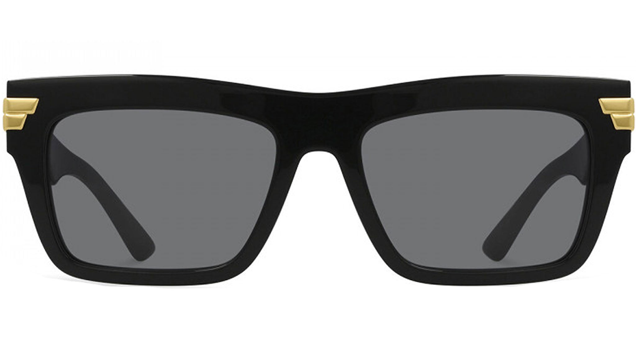 Bottega Veneta BV1058S 001 Shiny Black Sunglasses - eye-oo.com