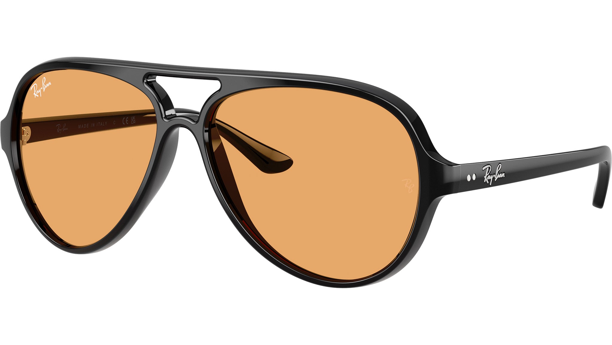 Cats 5000 RB4125 Ray-Ban Sunglasses 601/33 Black - eye-oo.com
