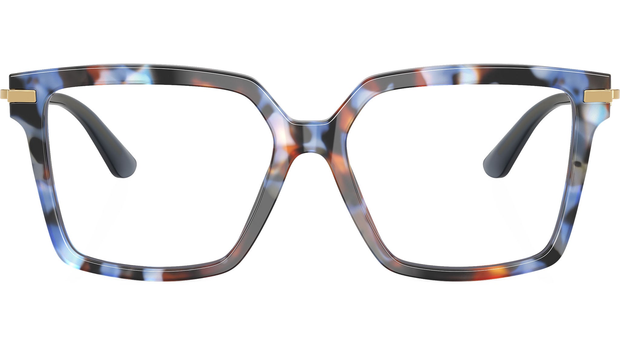 Dolce & Gabbana DG3397 Optical Frame 3443 Havana Blue - eye-oo.com