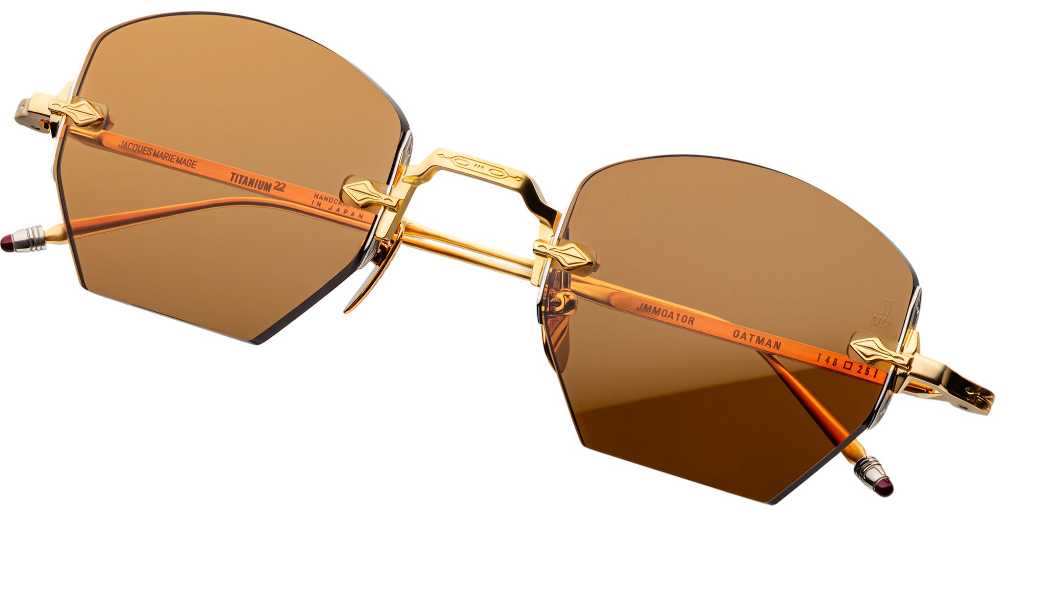 Jacques Marie Mage Oatman Suntan Sunglasses JMMOA-10R - eye-oo.com