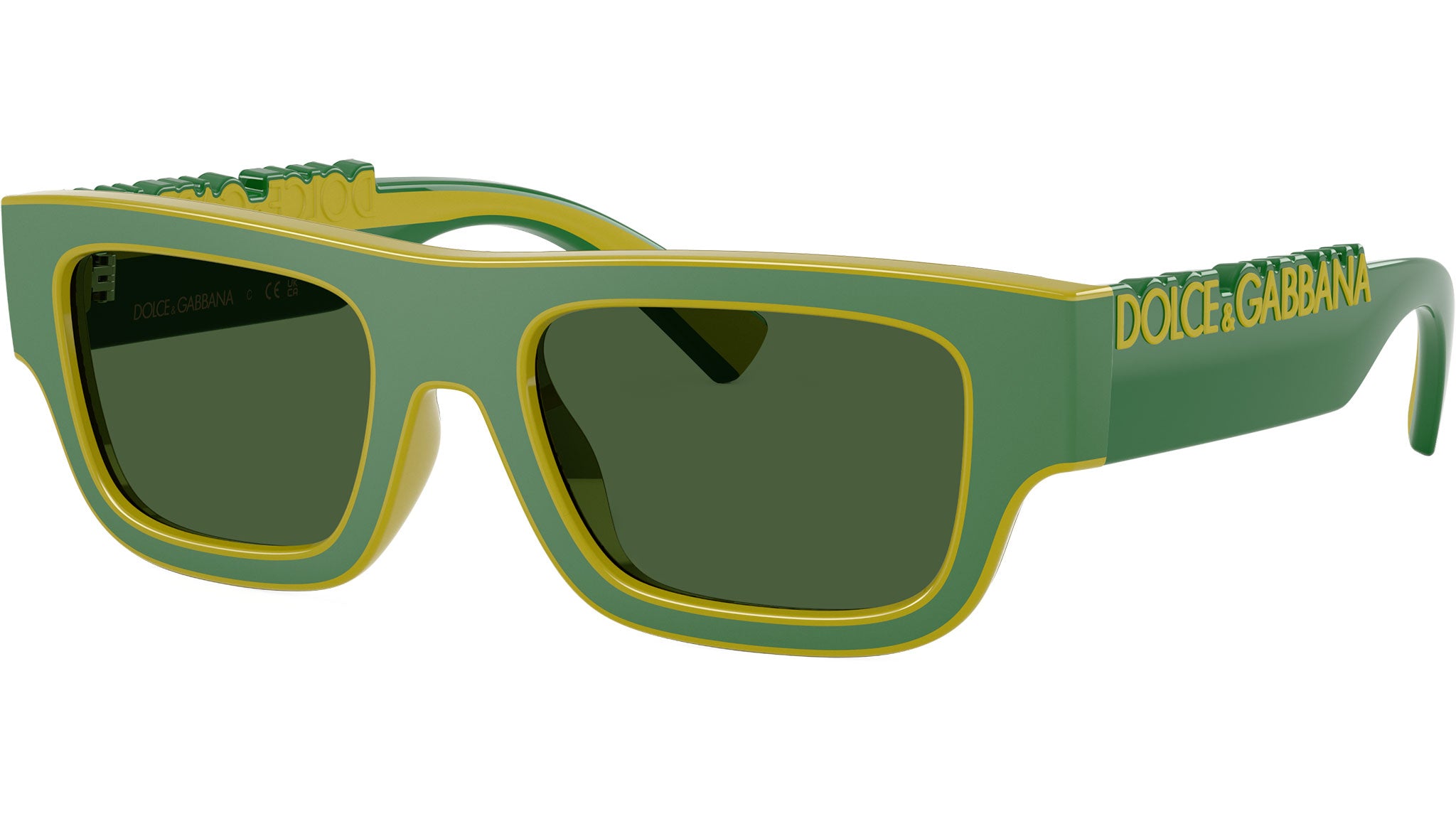 Dolce & Gabbana Kids DX 6011 Sunglasses 346771 Green - eye-oo.com