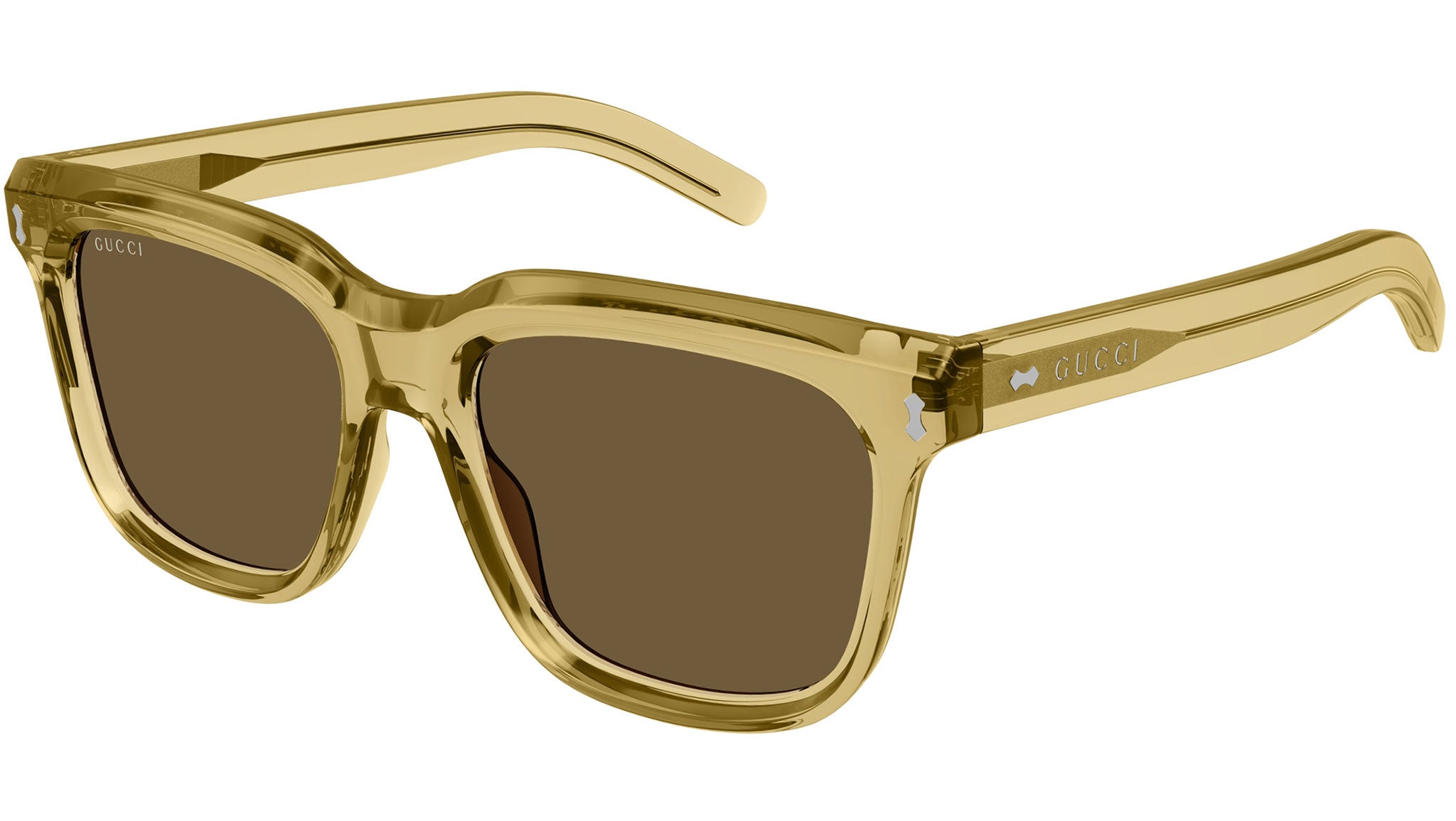 Gucci GG1523S 004 Sunglasses Transparent Yellow - eye-oo.com