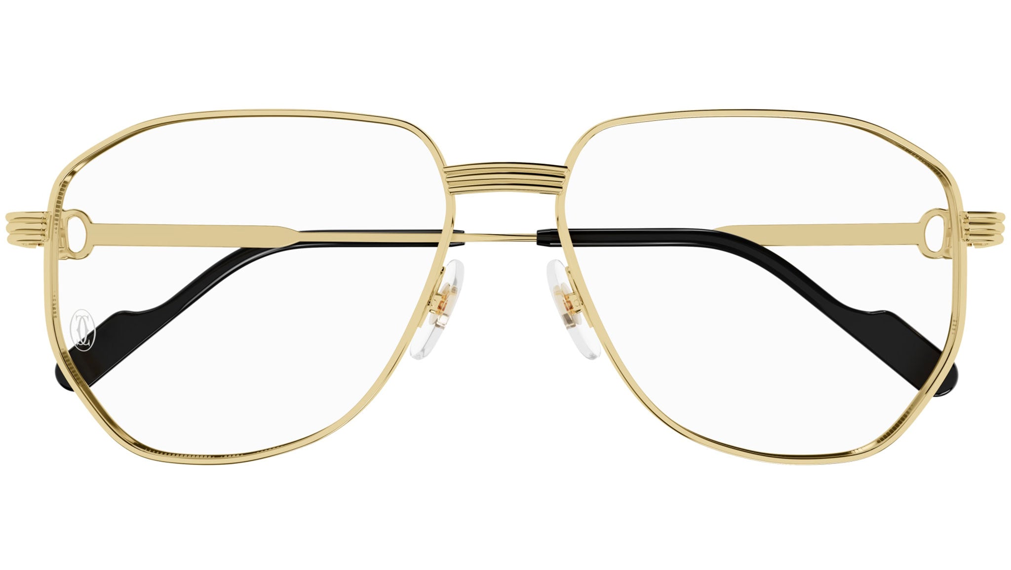 Cartier Première CT0484O Eyeglasses 001 Shiny Gold - eye-oo.com