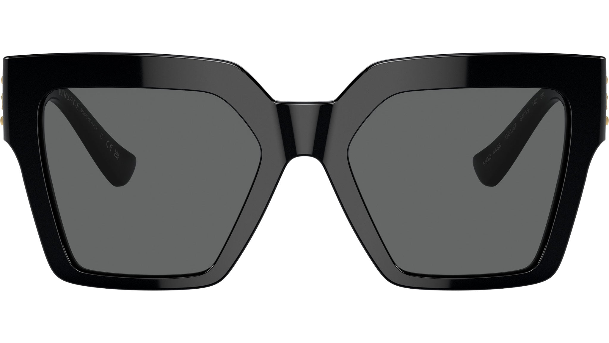 Versace VE4458 Sunglasses GB1/87 Black - eye-oo.com display picture 2