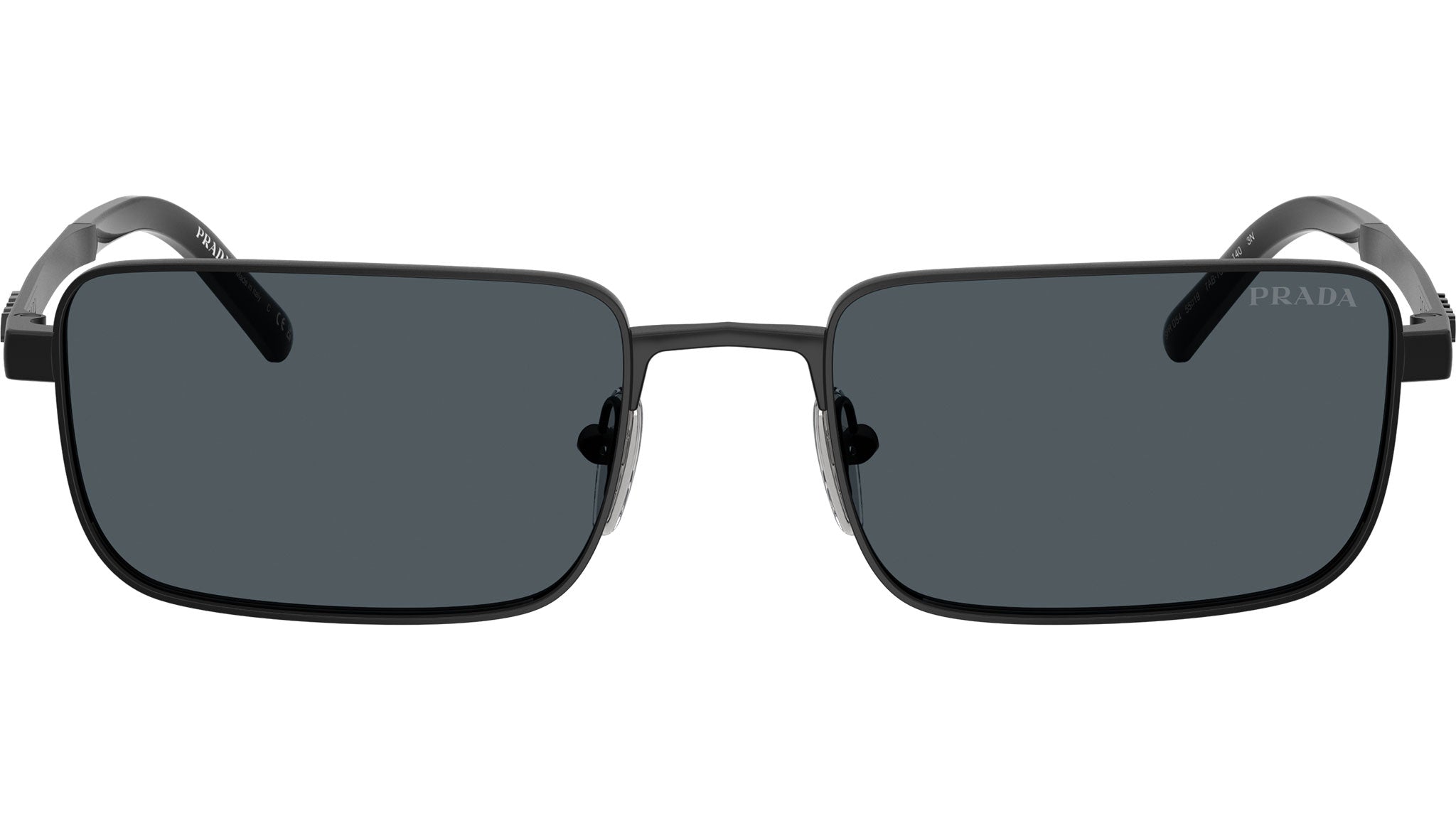 PR D54S Prada Sunglasses 7AB70B Satin Black - eye-oo.com